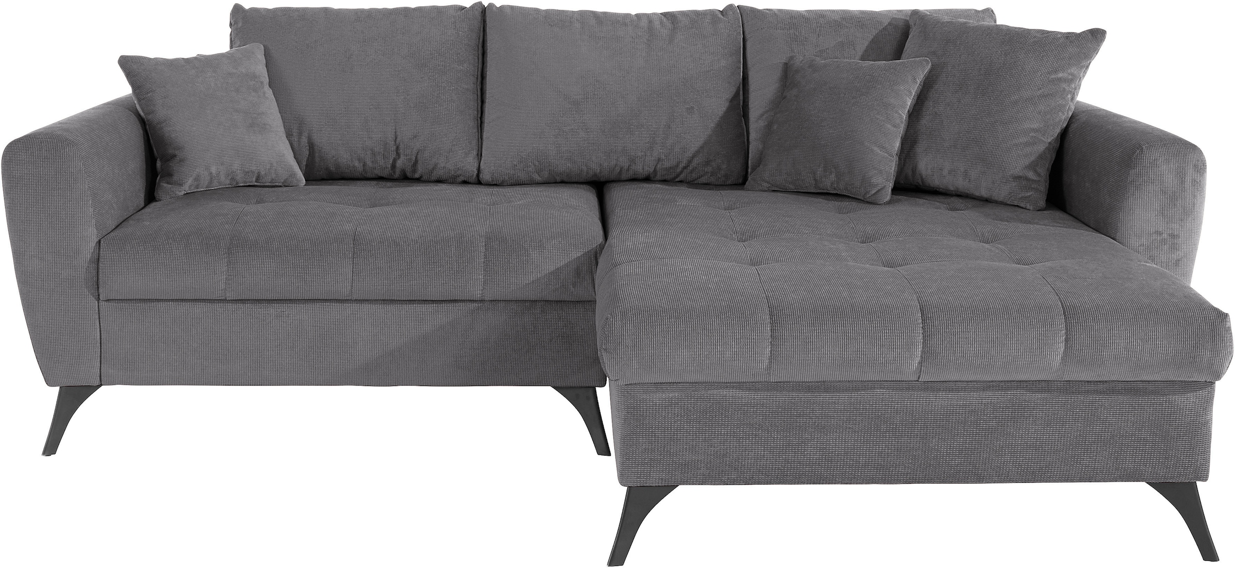 INOSIGN Ecksofa »Lörby L-Form«, Belastbarkeit bis 140kg pro Sitzplatz, auch mit Aqua clean-Bezug