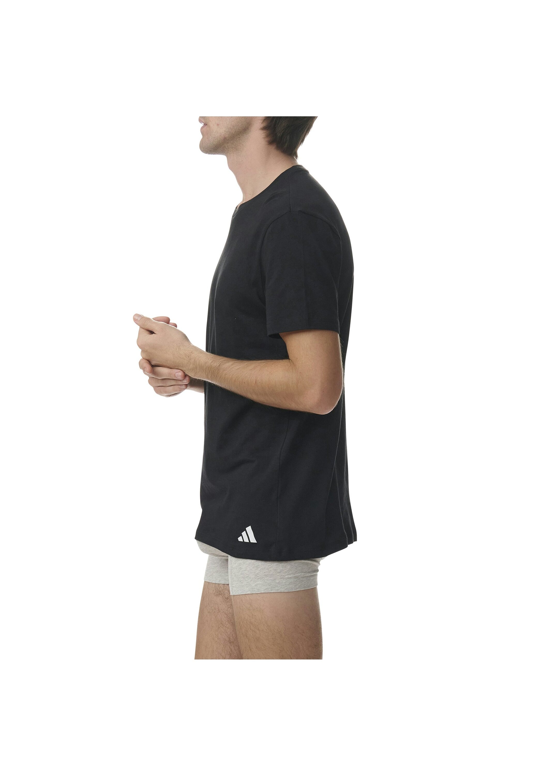 adidas Originals T-Shirt »T-Shirt Crew Neck Shirt Active Core Cotton 3PK 3er Pack«
