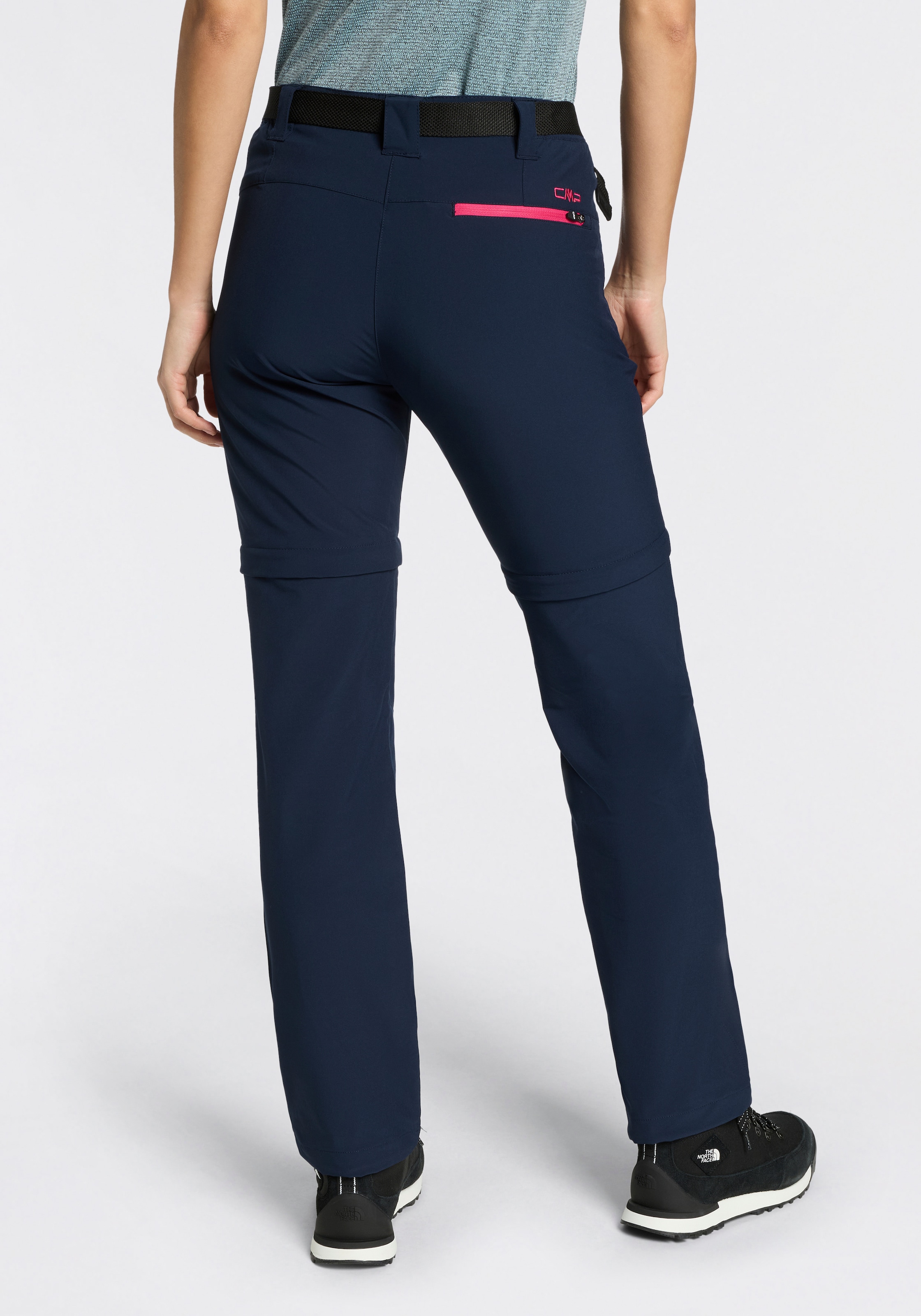 CMP Zip-off-Hose »WOMAN ZIP OFF PANT«  mit Reißverschlusstaschen, elastisches Material, schnell trocknend