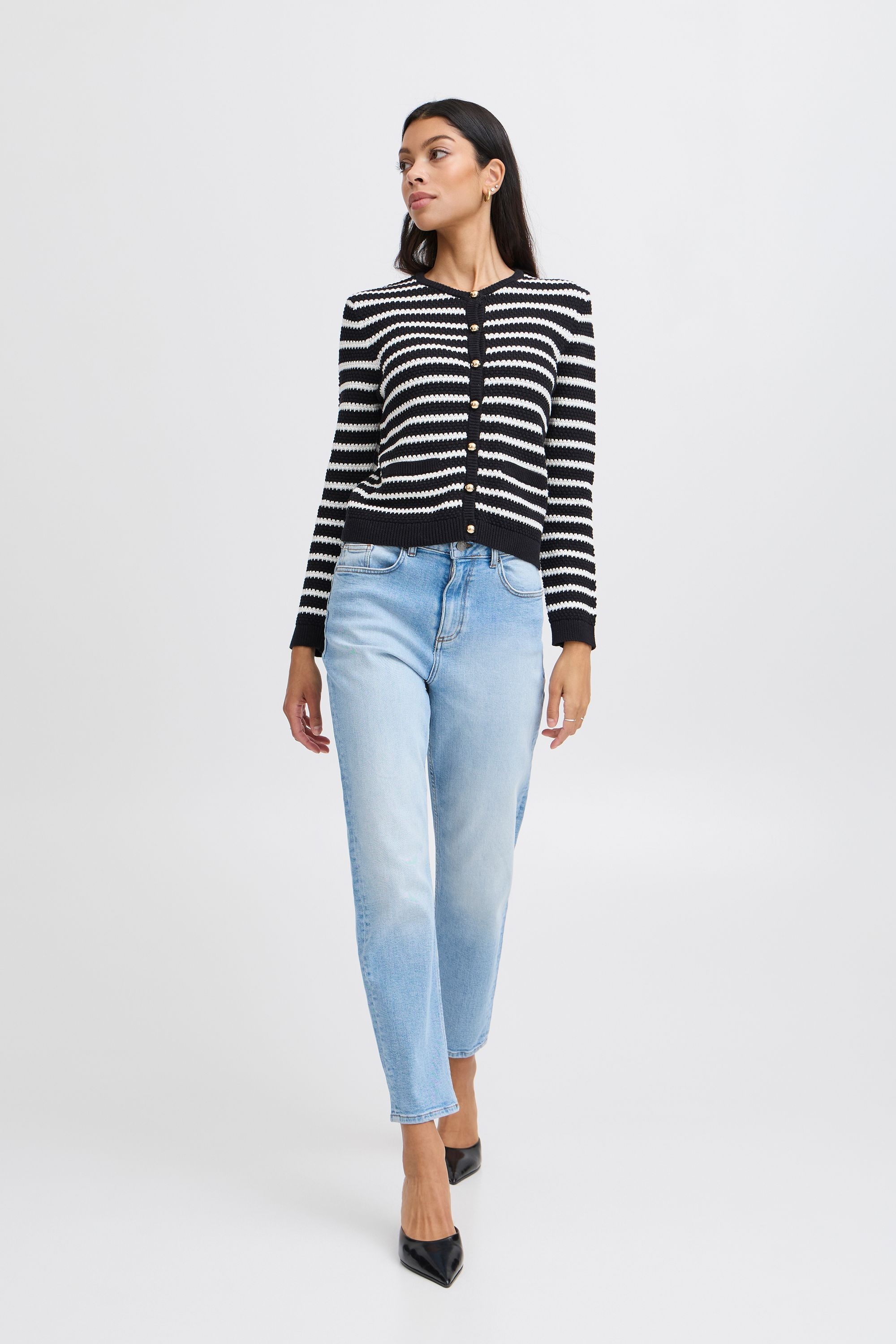 b.young Strickweste »Cardigan BYMIKALA SHORT CARDIGAN -«