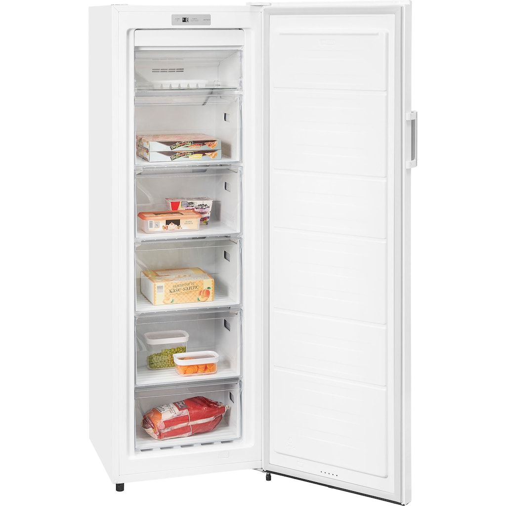 exquisit Gefrierschrank »GS271-NF-H-010E«, 169,1 cm hoch, 55,9 cm breit