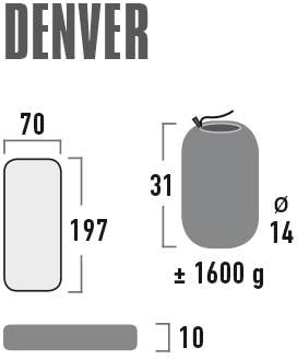 High Peak Luftmatratze »Komfortmatratze Denver«
