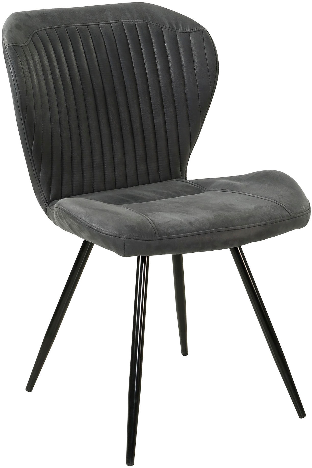 Jockenhöfer Gruppe Essgruppe »Olbia/Düren, Sitzgruppe (Set, 5-tlg., 1 Ausziehtisch und 4 Stühle)« 5 tlg. Tisch mit Butterflyauszug, 120-160 cm, Wildeiche