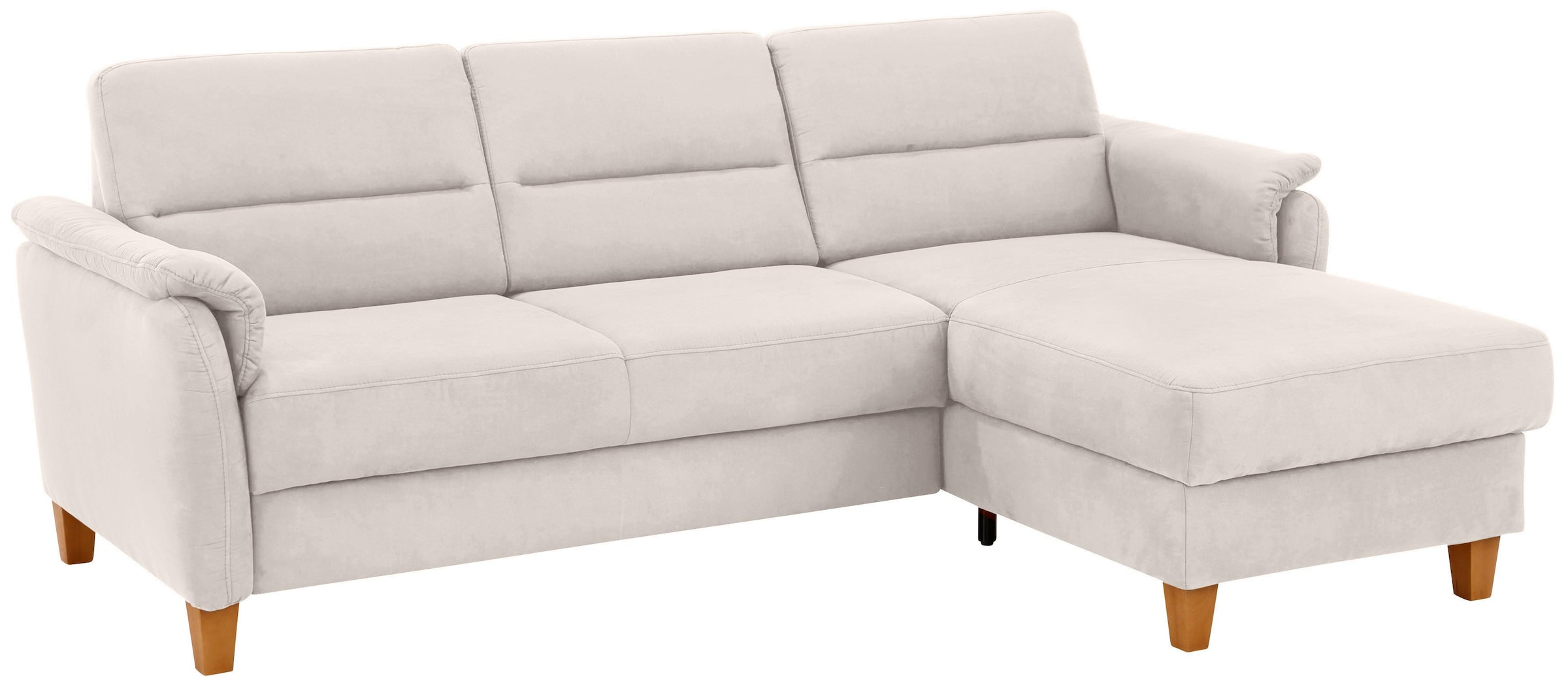 Home affaire Ecksofa »Palmera L-Form, B: 244 cm« optional Bettfunktion & Bettkasten, Federkern