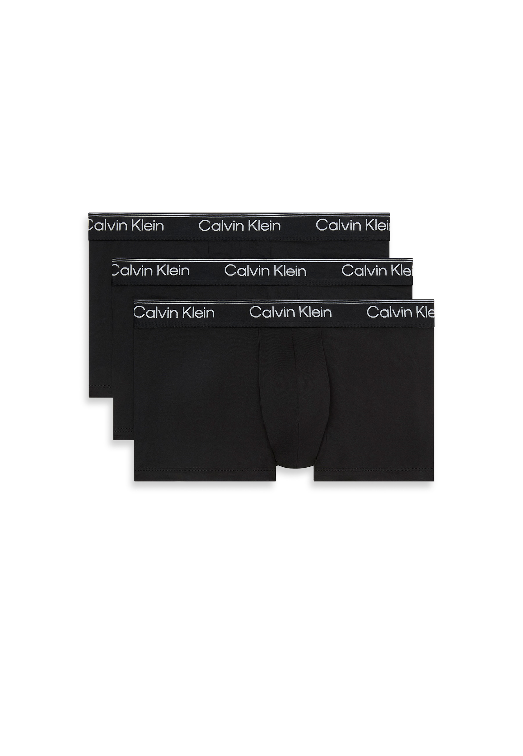 Calvin Klein Underwear Trunk »LOW RISE TRUNK 3PK« Packung, 3er-Pack,  mit Logo-Elastikbund
