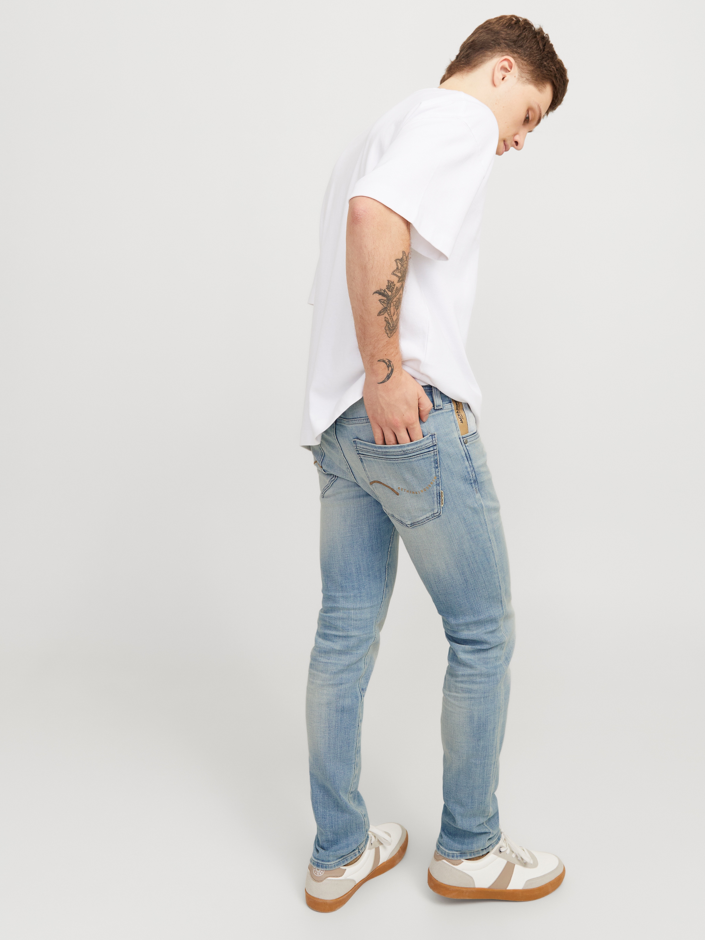 Jack & Jones Slim-fit-Jeans »JJIGLENN JJLUKE GE 938 NOOS«