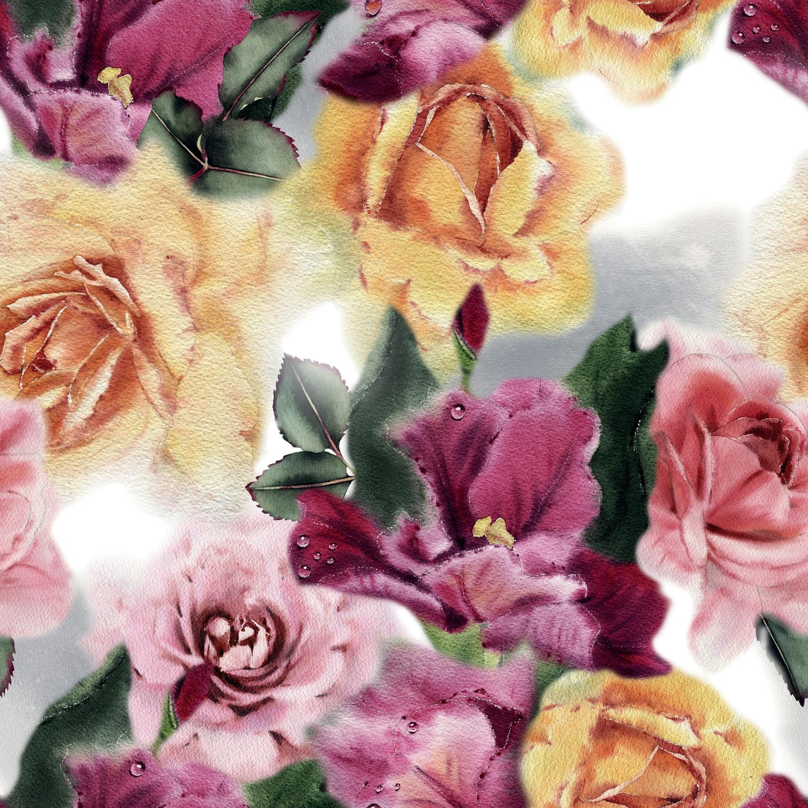 queence Dekokissen »Blüten & Blätter«, Kissenhülle ohne Füllung, 1 Stück