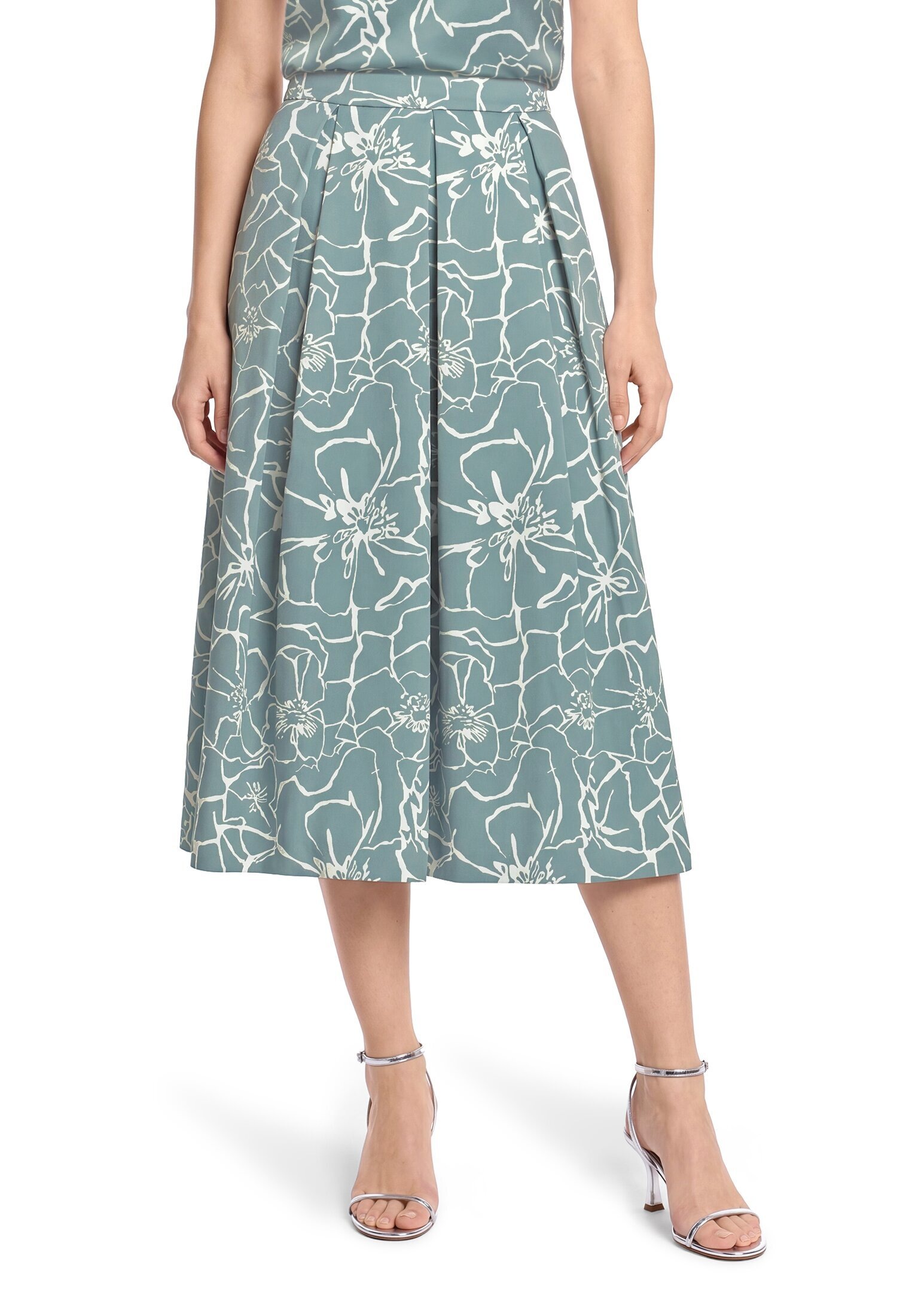 Vera Mont Faltenrock »Faltenrock mit Jacquard«
