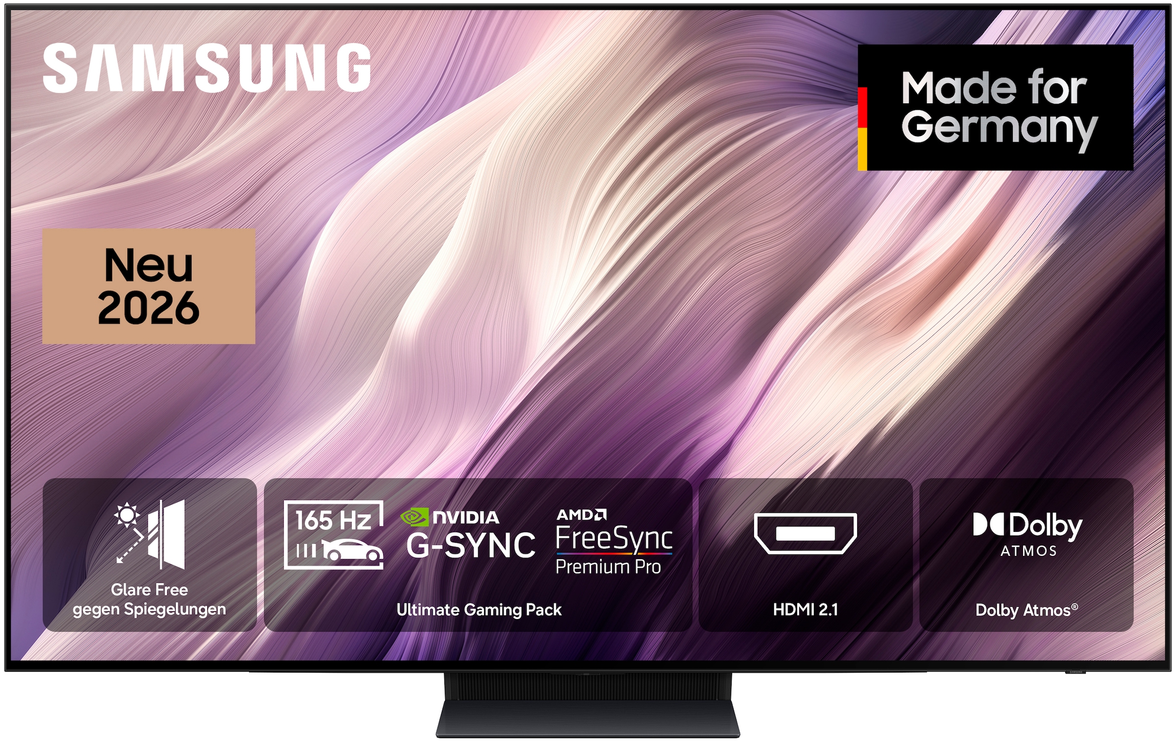 Samsung OLED-Fernseher »GQ48S95HAE« 120 cm/48 ″ Smart-TV Antireflexion mit Glare Free, HDR pro, Ultimate Gaming Pack mit 165Hz