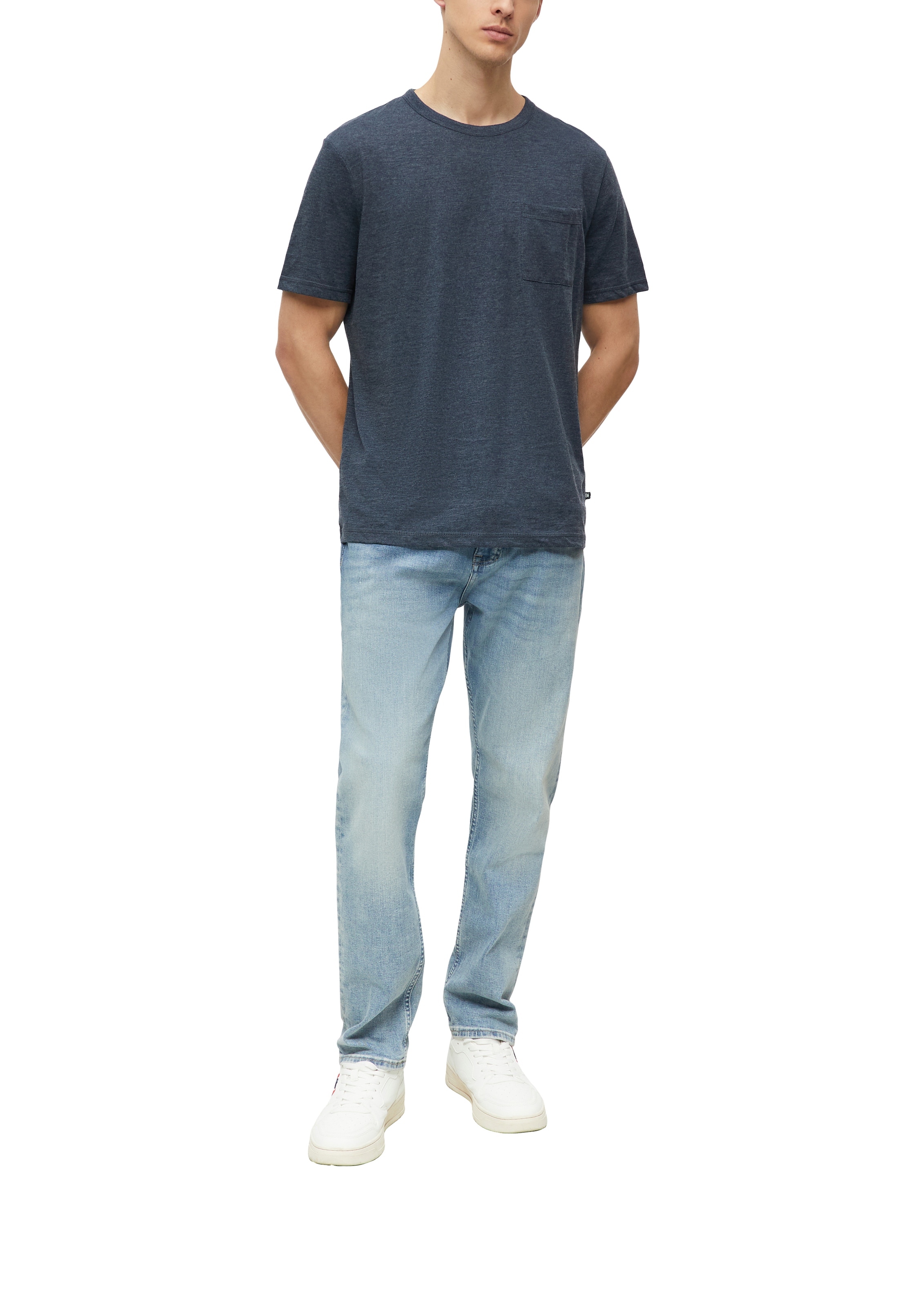 s.Oliver Kurzarmshirt Sommershirt - meliert