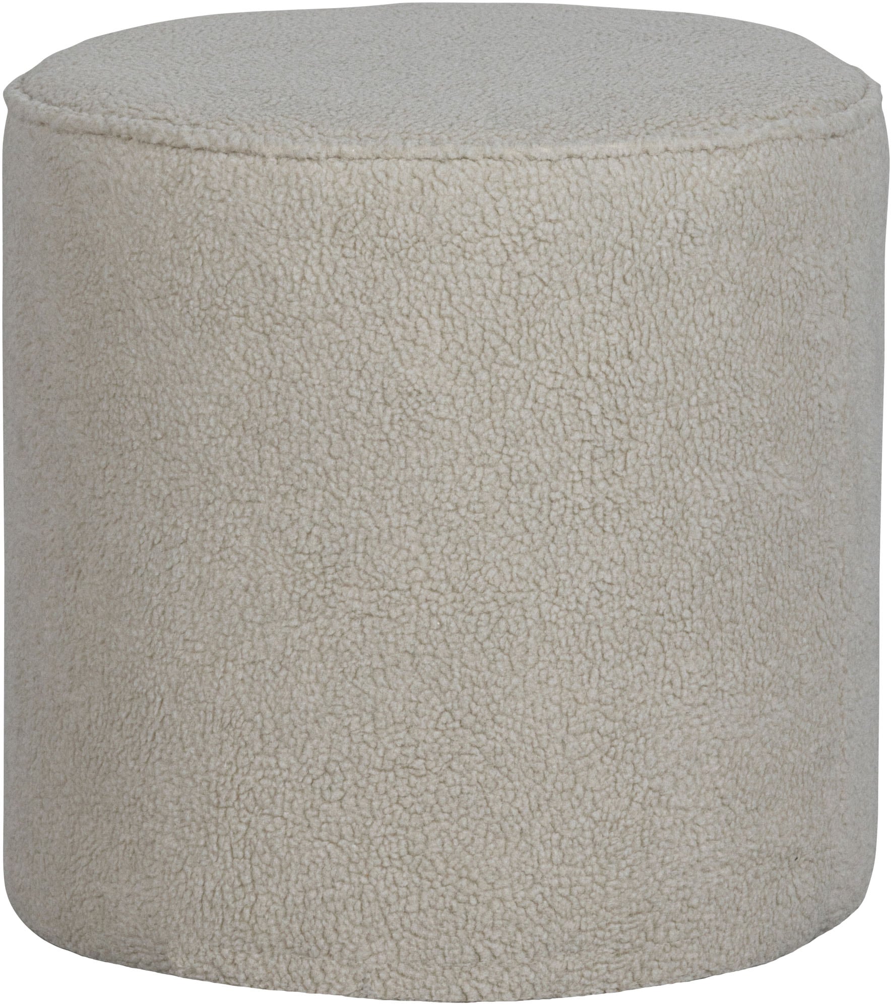 WOOOD Hocker »Sara«, weich gepolstert, runde Form, H 46 cm x Ø 46 cm