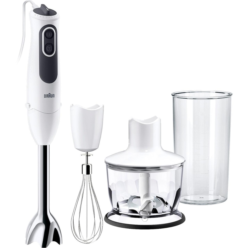 Braun Stabmixer »MQ 3135 WH Sauce MultiQuick 3«, 750 W