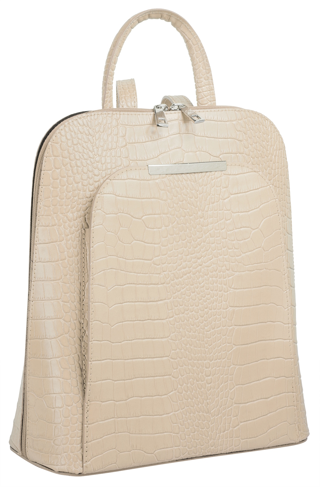 Cluty Cityrucksack, echt Leder, Made in Italy