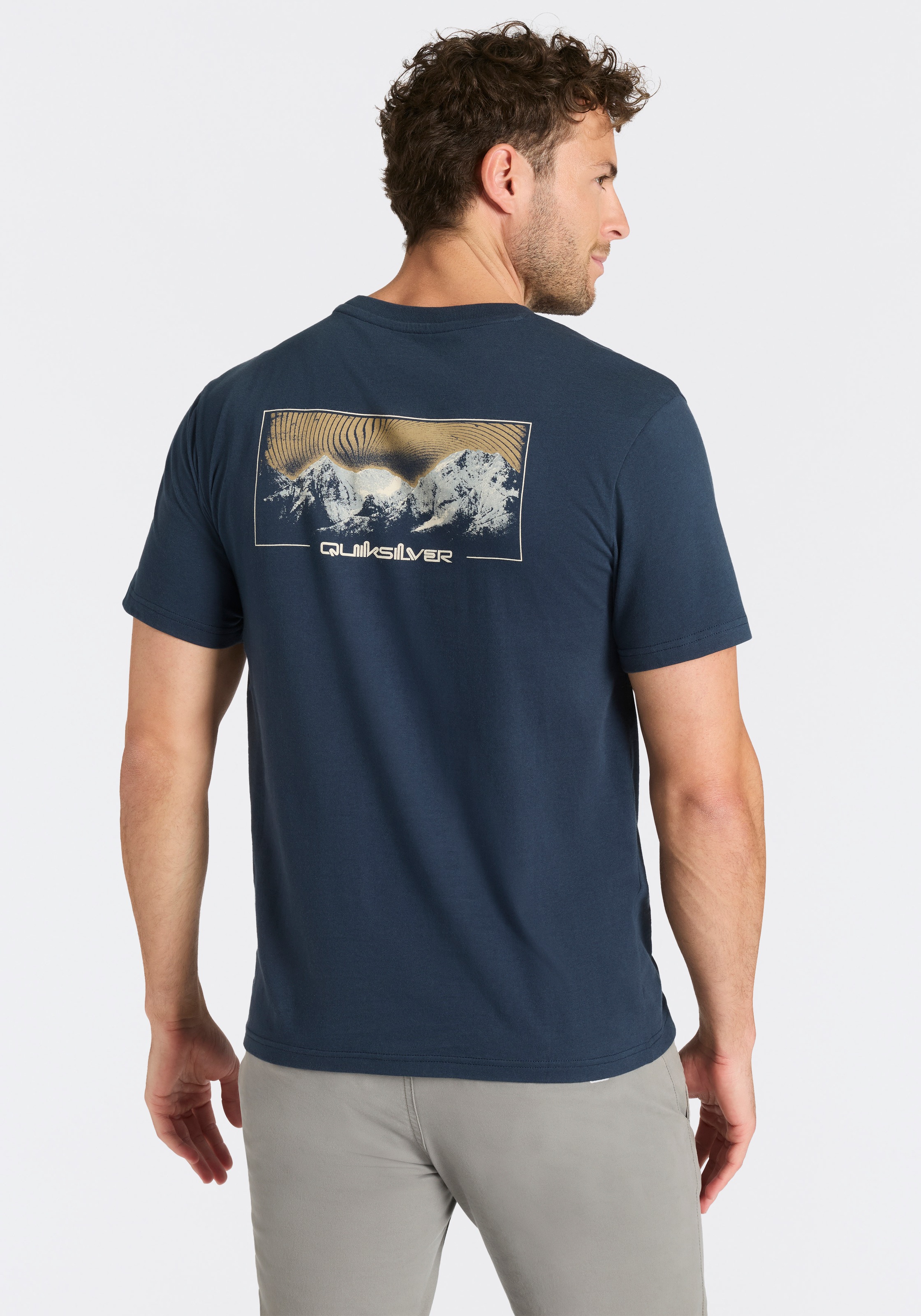 Quiksilver T-Shirt »LIGHT WAVES OFF COURSE SHORT SLEEVE PACK« 2 2er-Pack, Kurzarm-Design, mit Rundhalsausschnitt, aus Jersey