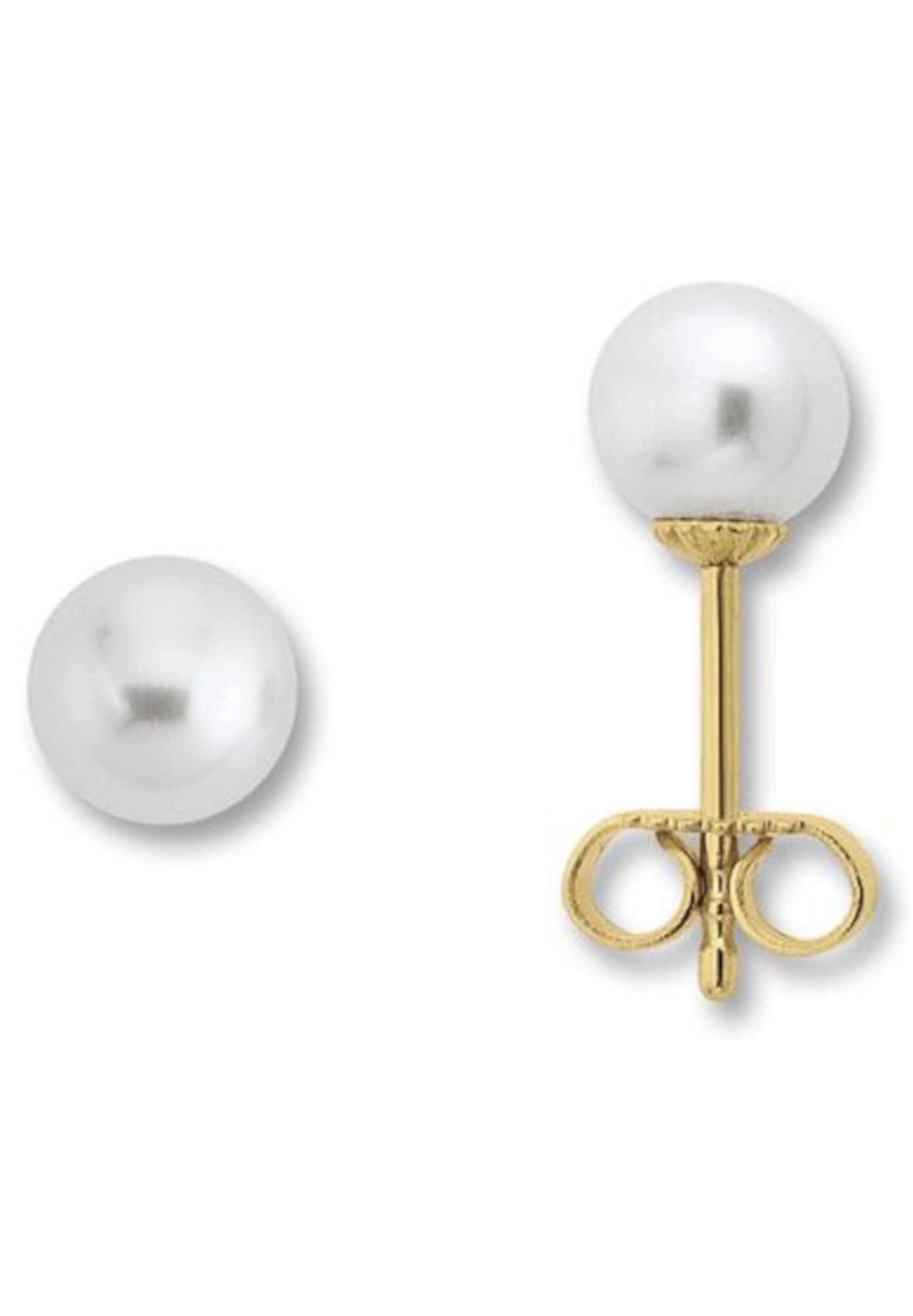 ONE ELEMENT Paar Ohrstecker »Ohrringe  Ohrstecker aus 333 Gelbgold«
