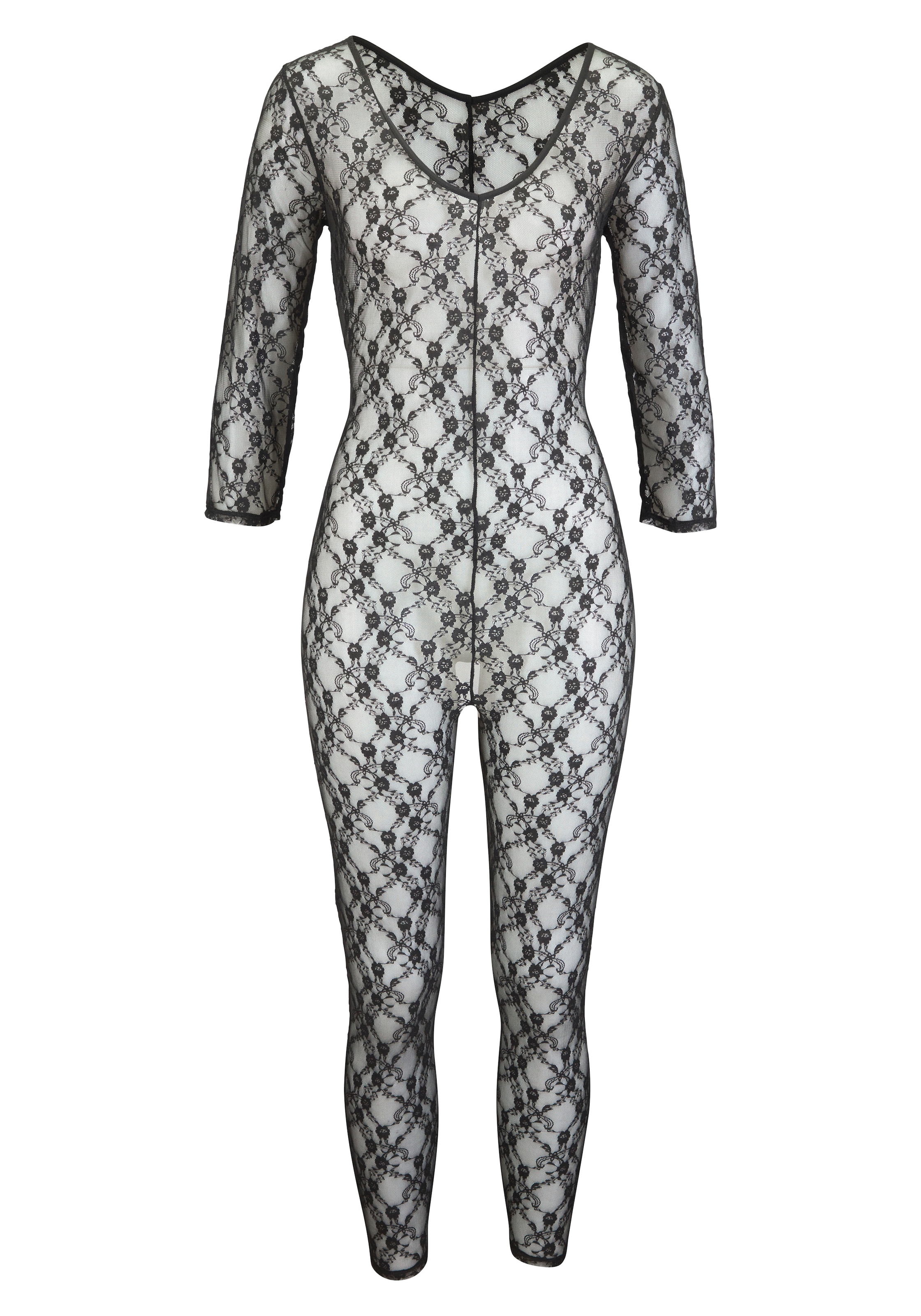 petite fleur gold by Lascana Body-Ouvert », Catsuit, Bodystocking mit Ouvert-Öffnung, große Größen« sexy Unterwäsche, sexy Dessous, Reizwäsche Damen
