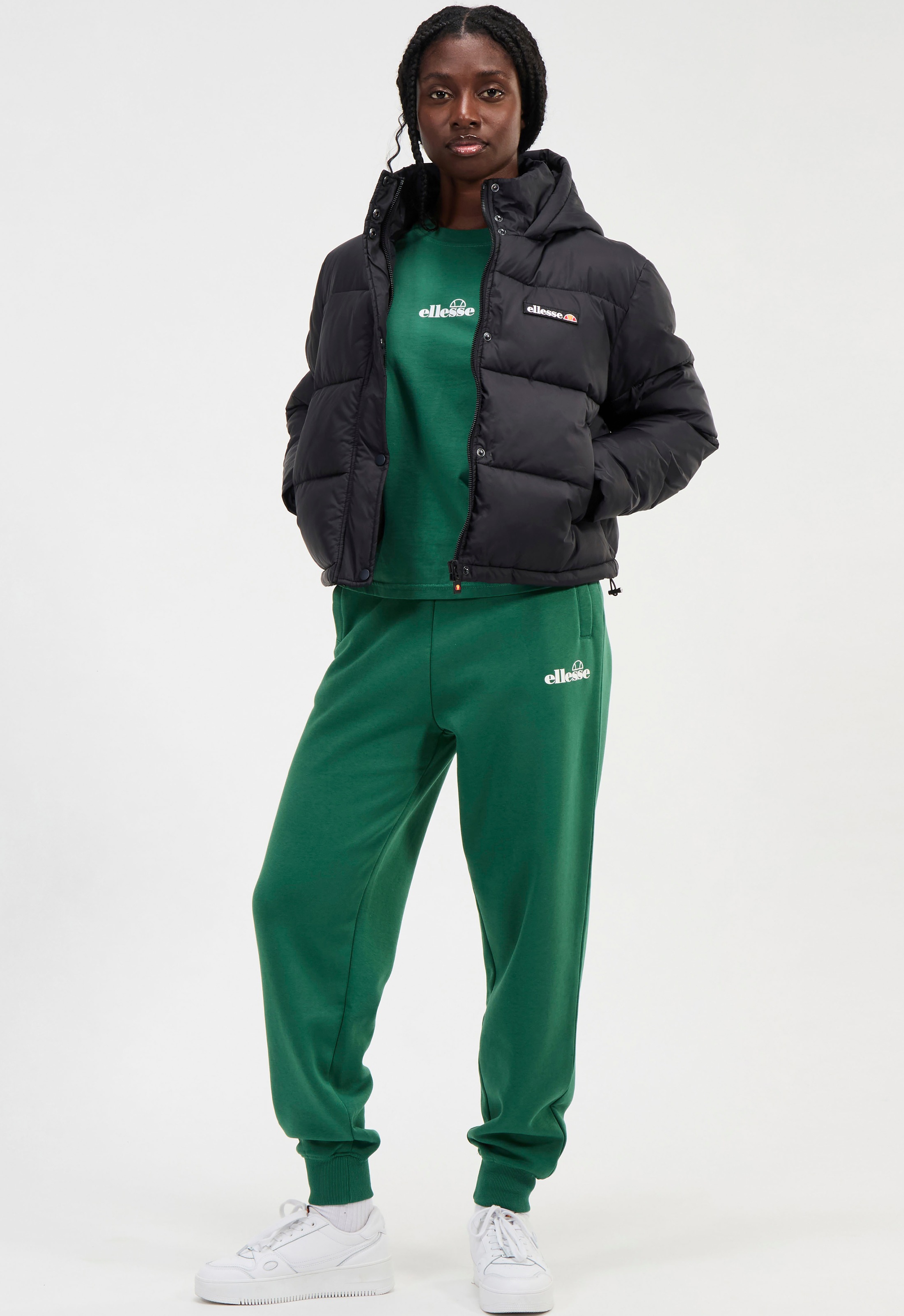 Ellesse Steppjacke »MONOLIS PADDED JACKET«, mit Kapuze