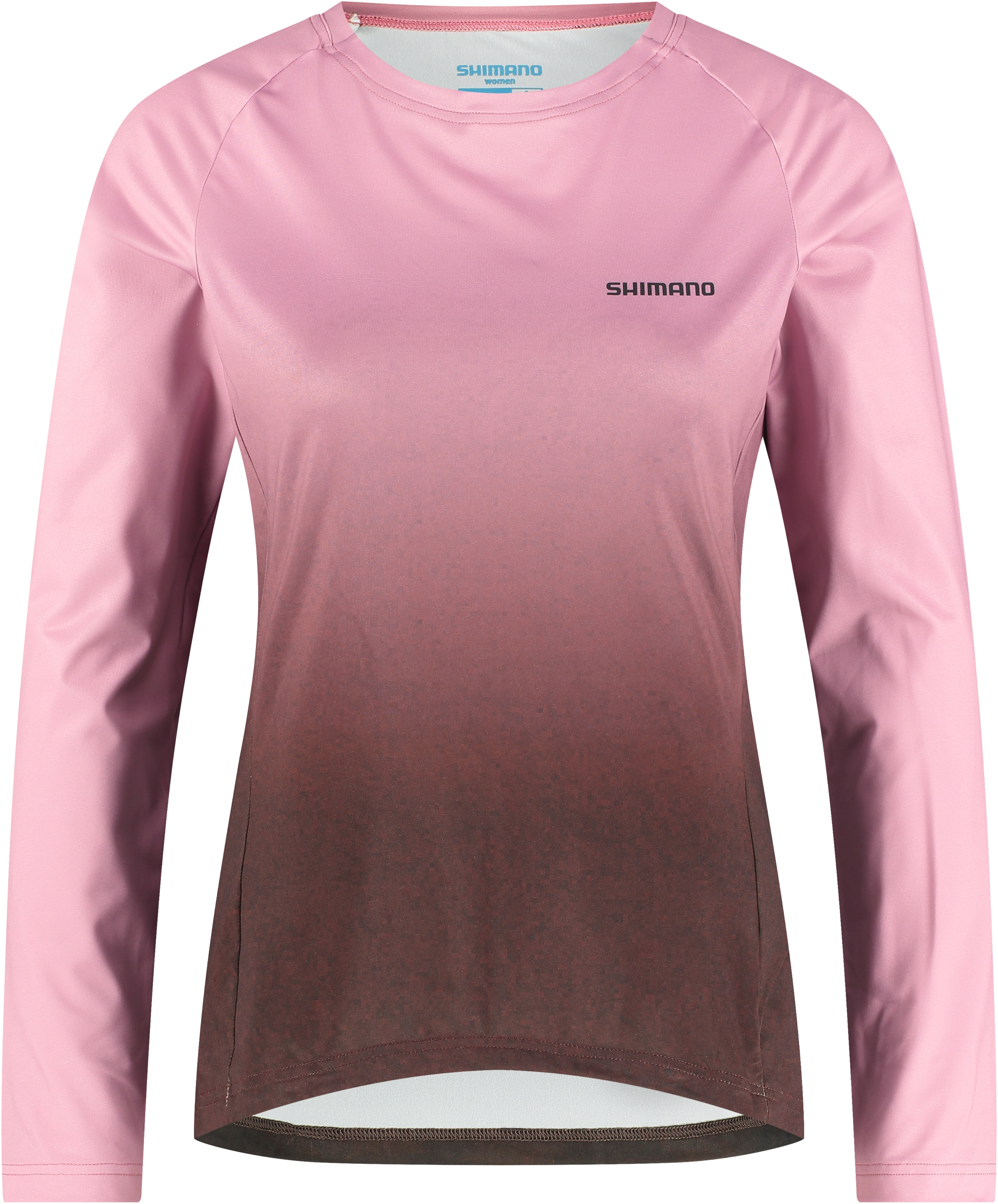 Shimano Radtrikot »Woman's SAIKO Long Sleeve warm Printed, Pink«