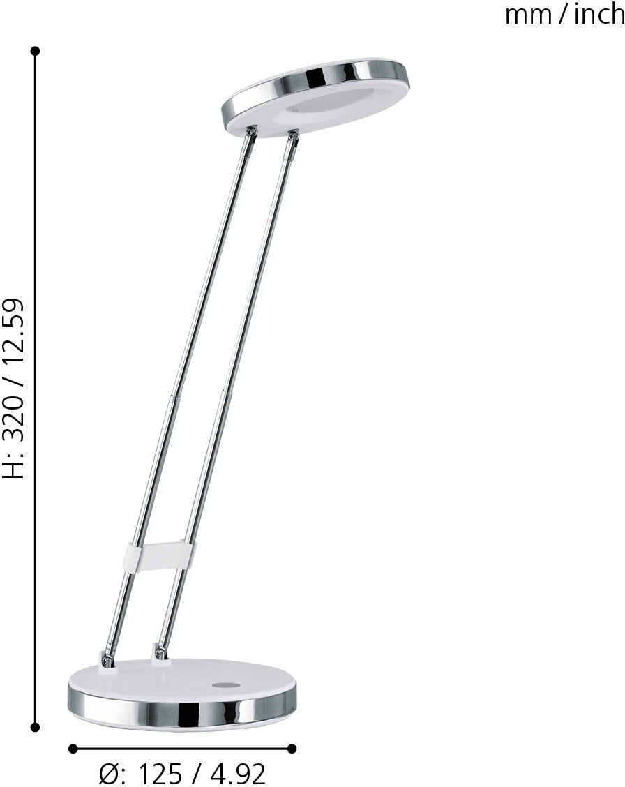 EGLO LED Tischleuchte »Gexo«, 1 flammig, Leuchtmittel LED-Board | LED fest integriert