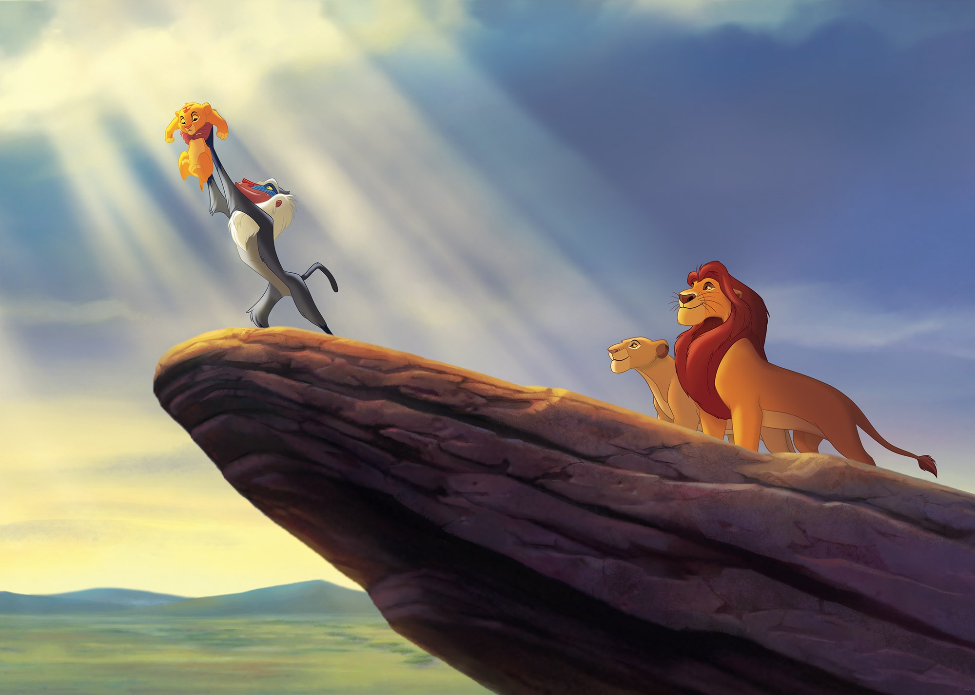 Komar Kindertapete »Disney The Lion King The New King«, bedruckt