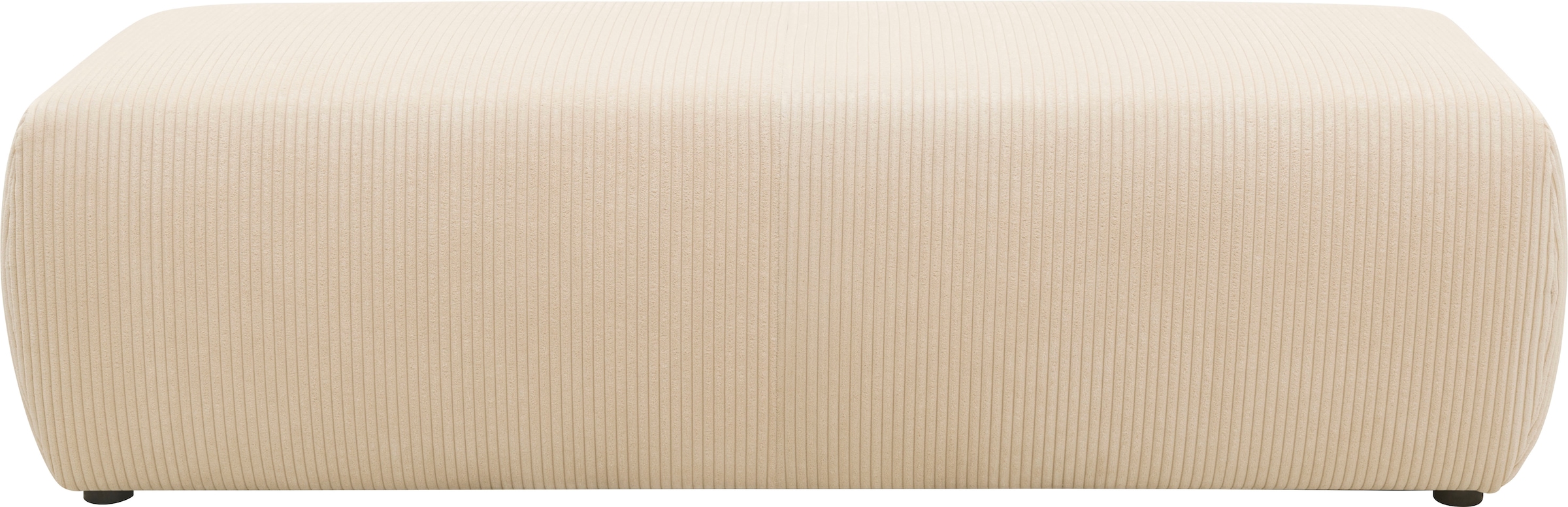 DOMO collection Hocker »Brandon, belastbar bis 140kg/ Sitz«, große Ausführung passend zu "Brandon", auch in Cord