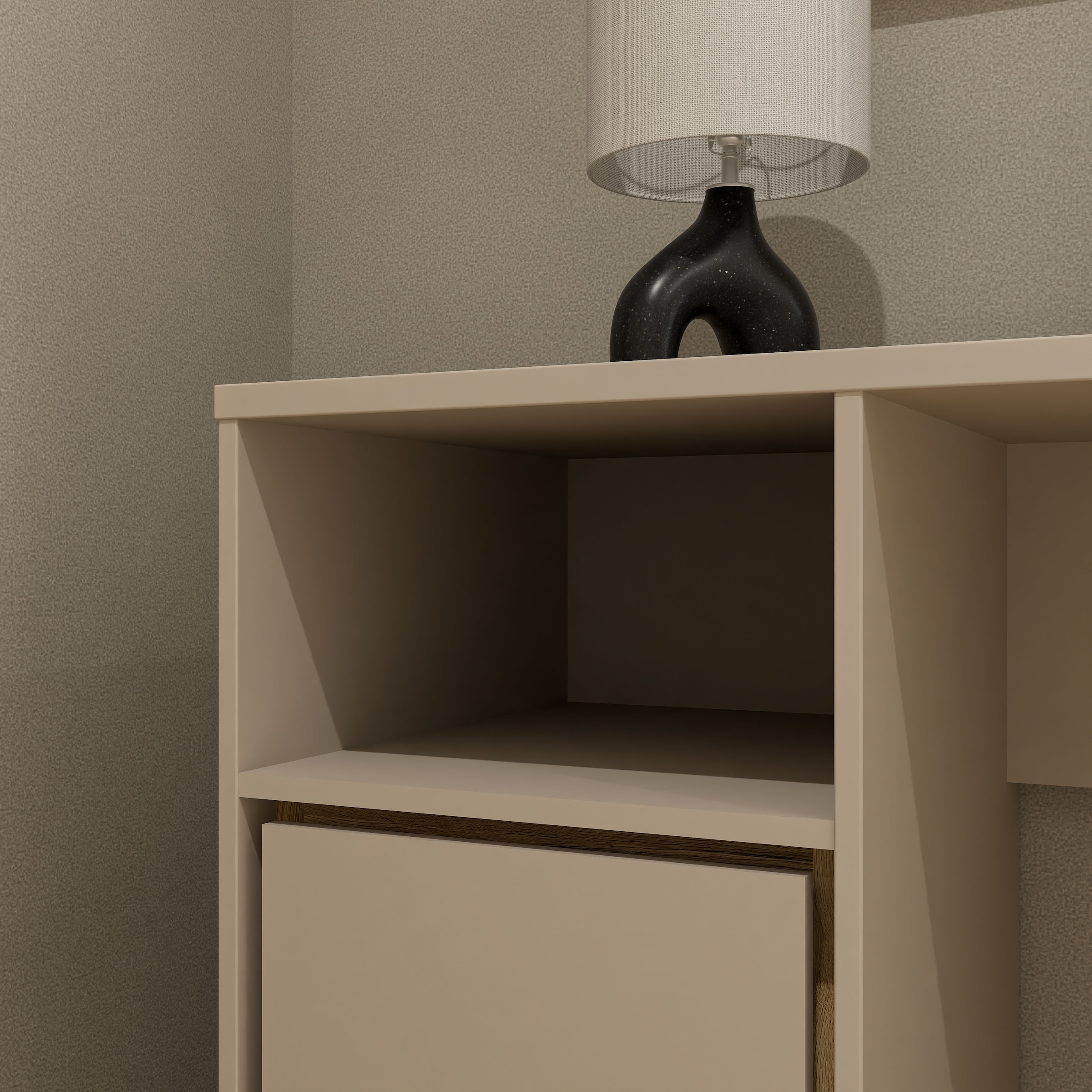 FORTE Schreibtisch, B/H/T 119,7/75,7/50,2