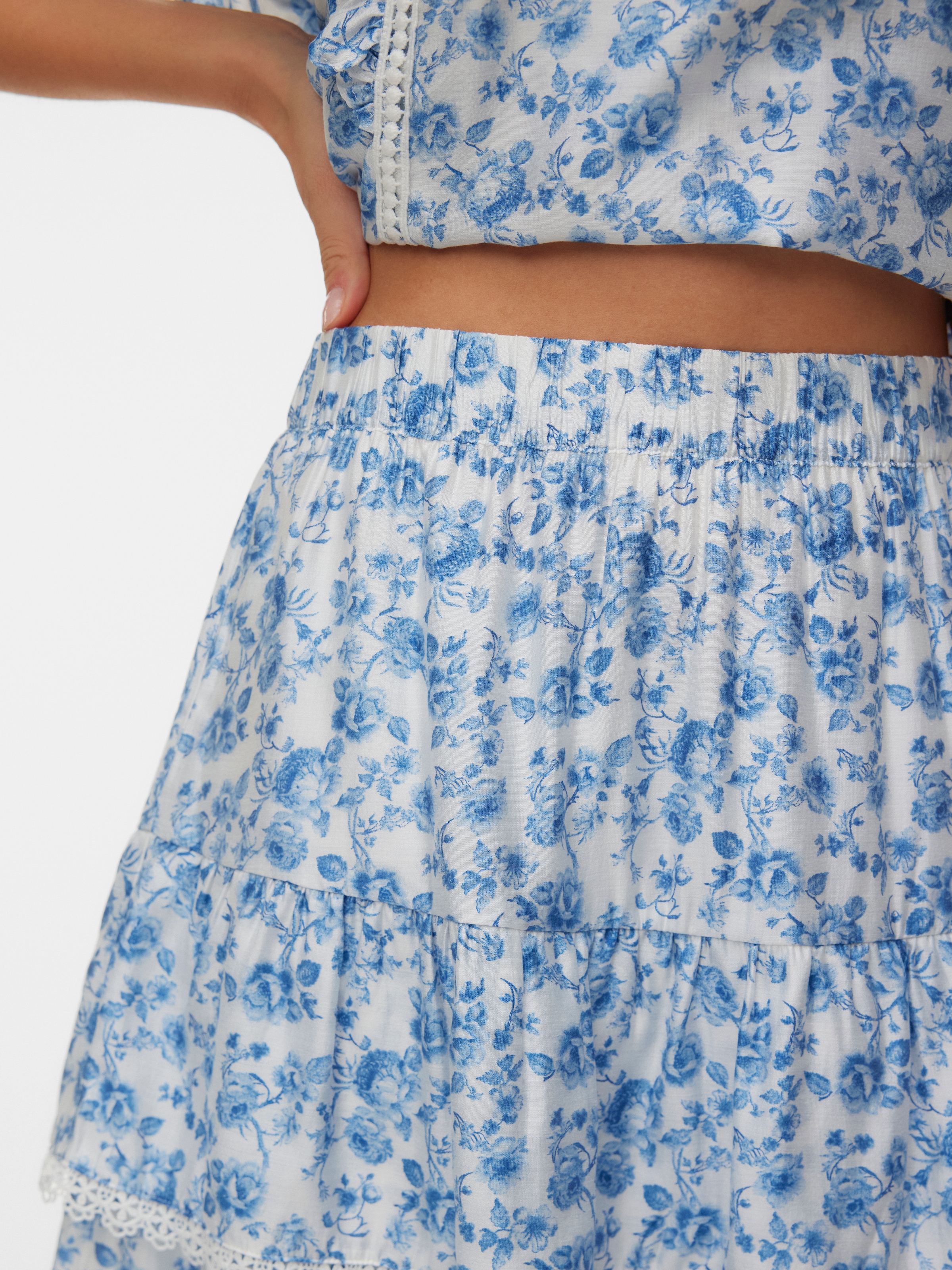 Vero Moda Minirock »VMBLISS H/W SHORT DETAIL SKIRT WVN« Viskosemischung, Allover Print
