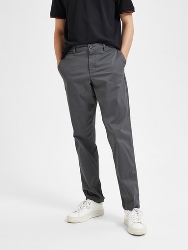 SELECTED HOMME Stoffhose »SLH196-STRAIGHT-NEW MILES FLEX PANT NOOS«