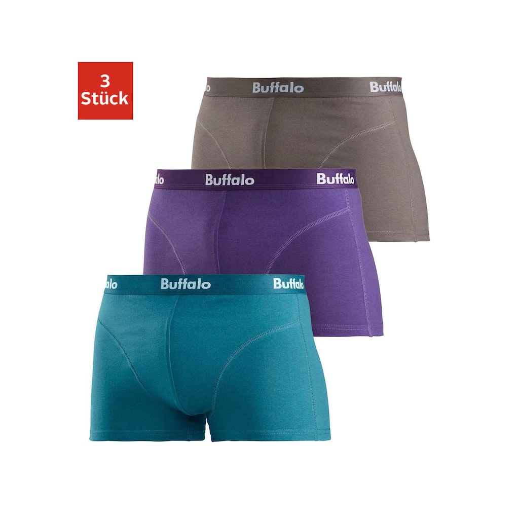 Buffalo Boxer, (Packung, 3 St.)