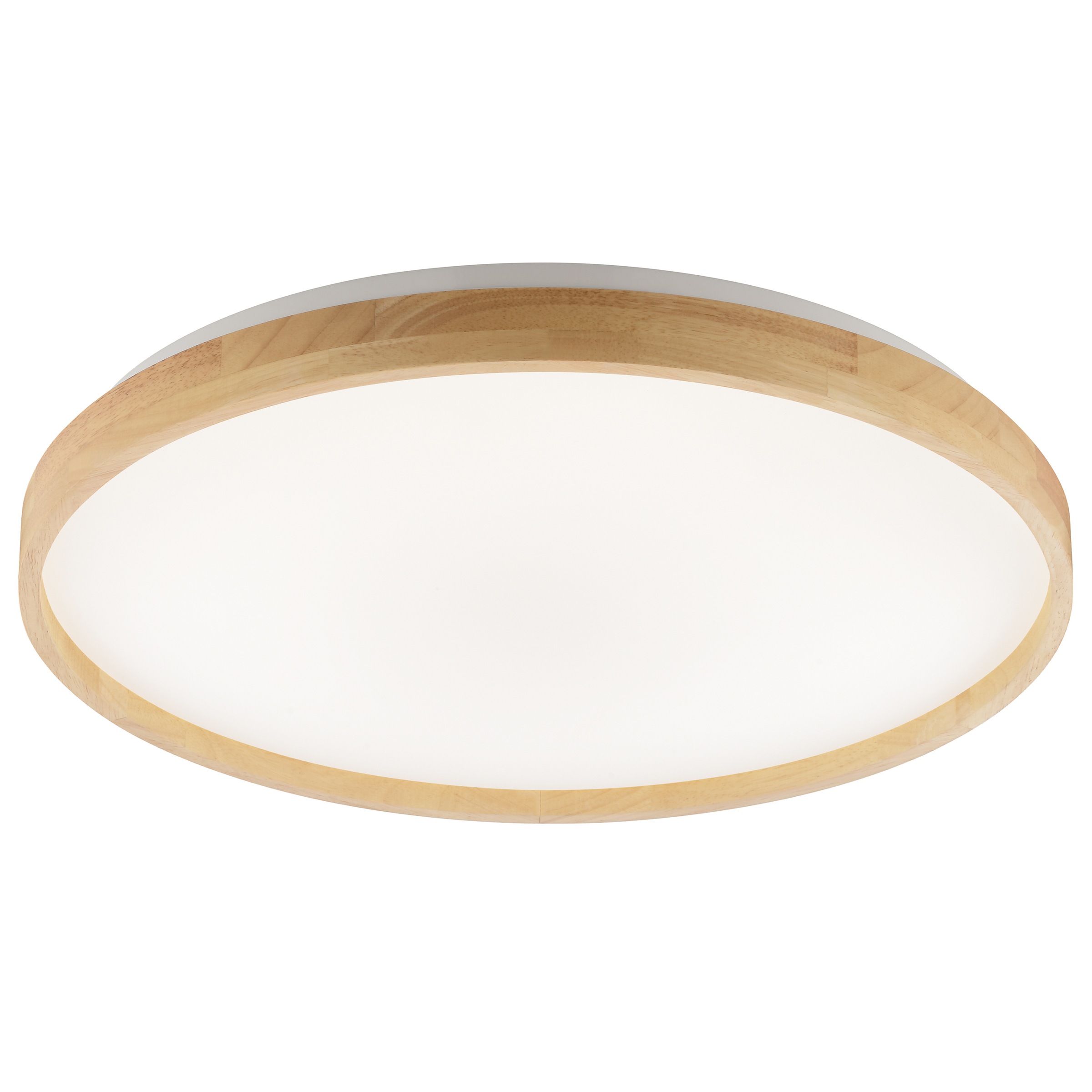 Brilliant LED Deckenleuchte »Alson« LED-Modul 1 Stk. warmweiß - kaltweiß Ø 49,5 cm, 17 W, 3540 lm, 3000-6500 K, Holzrahmen
