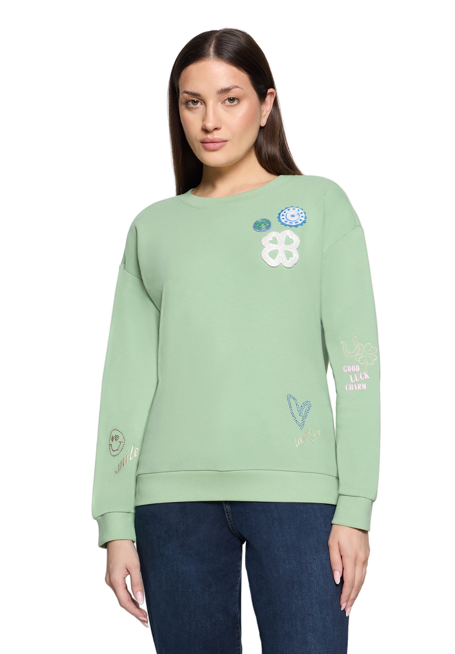 Cartoon Sweatshirt »Sweatshirt mit Rippbündchen«
