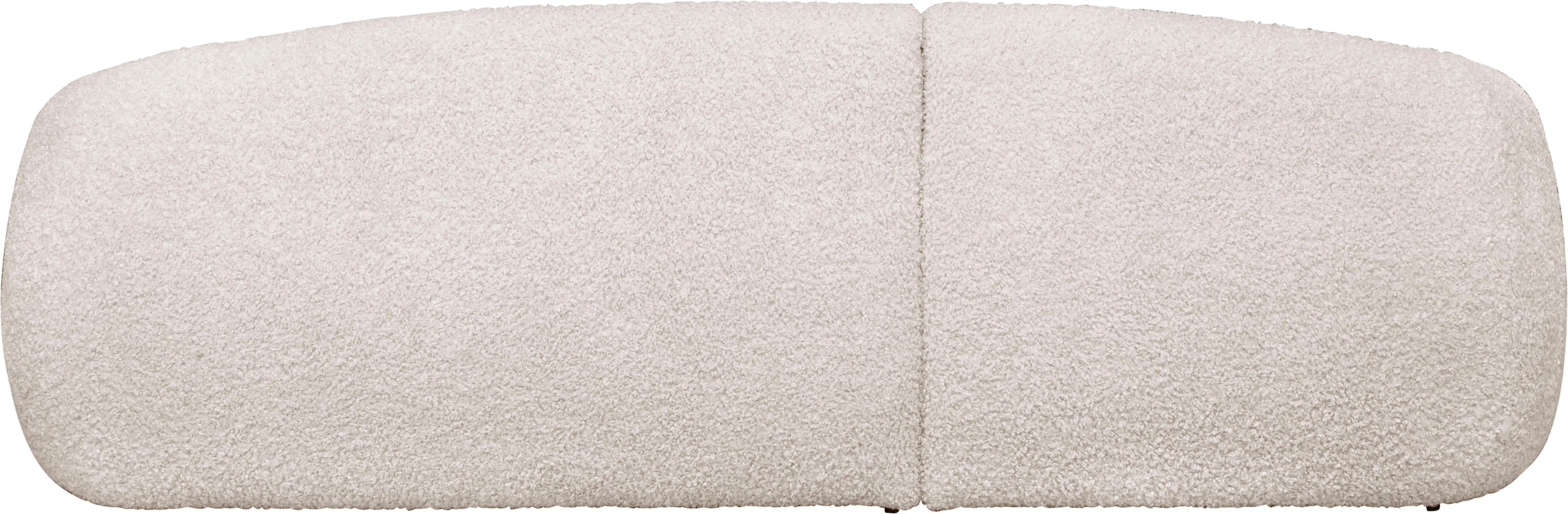 LeGer Home by Lena Gercke Ecksofa »L-Form, Designersofa, organische Form, Maße B/T/H: 255/170/81 cm«, mit Wellenunterfederung, auch in Bouclé, Recamiere rechts/links