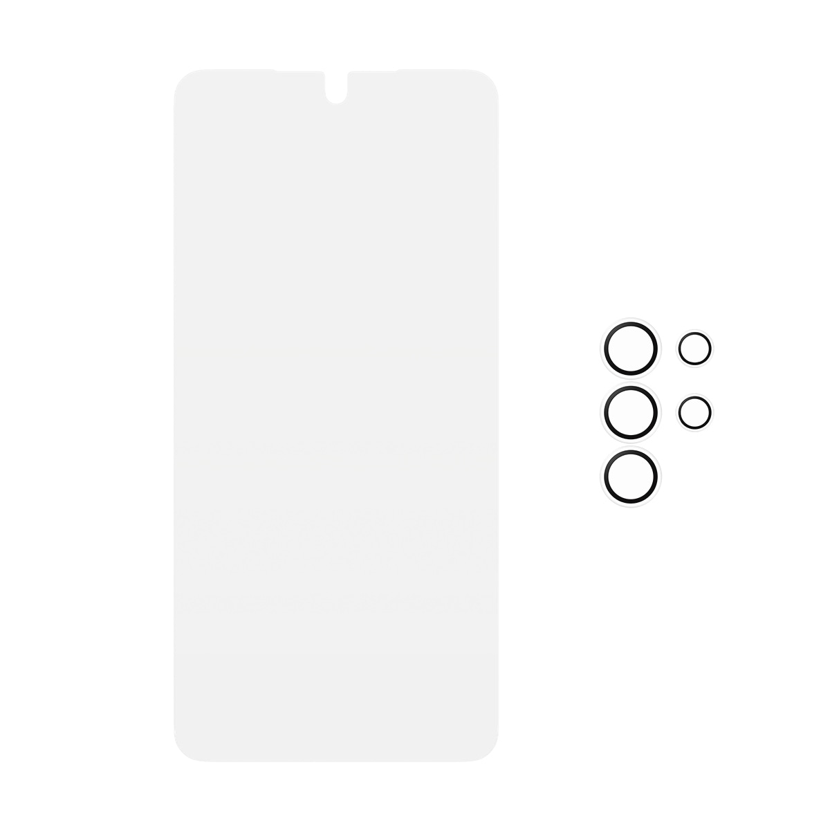 CARE by PanzerGlass Displayschutzglas »2-in-1 Protection Essentials Bundle« für Samsung Galaxy S26 Ultra Displayschutzfolie, Schutzfolie, Kameraschutz, kratz- & stoßfest