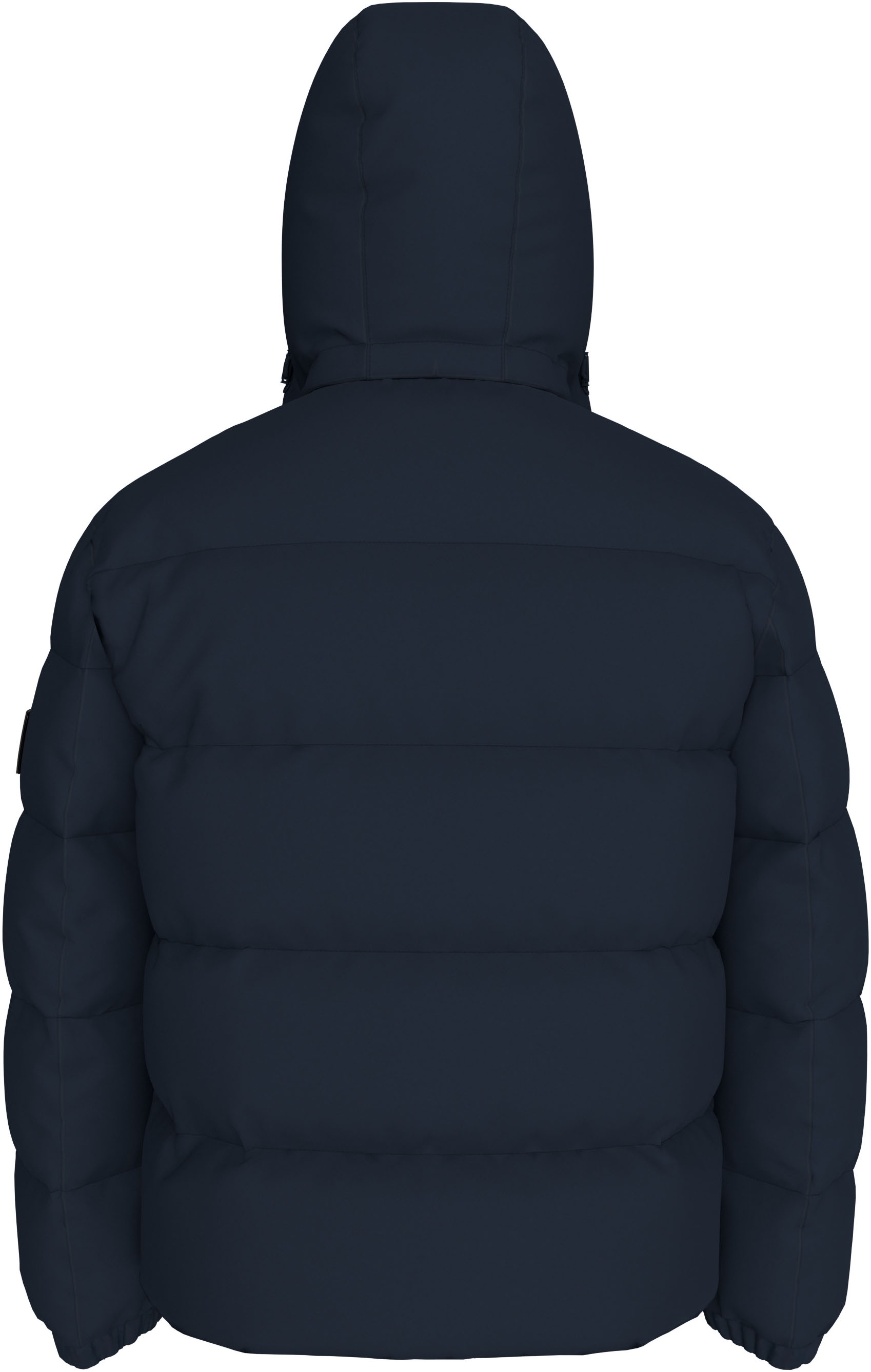 Tommy Jeans Steppjacke »TJM ESSENTIAL PUFFER JACKET«, mit Kapuze, mit Logoschriftzug in der Kapuze