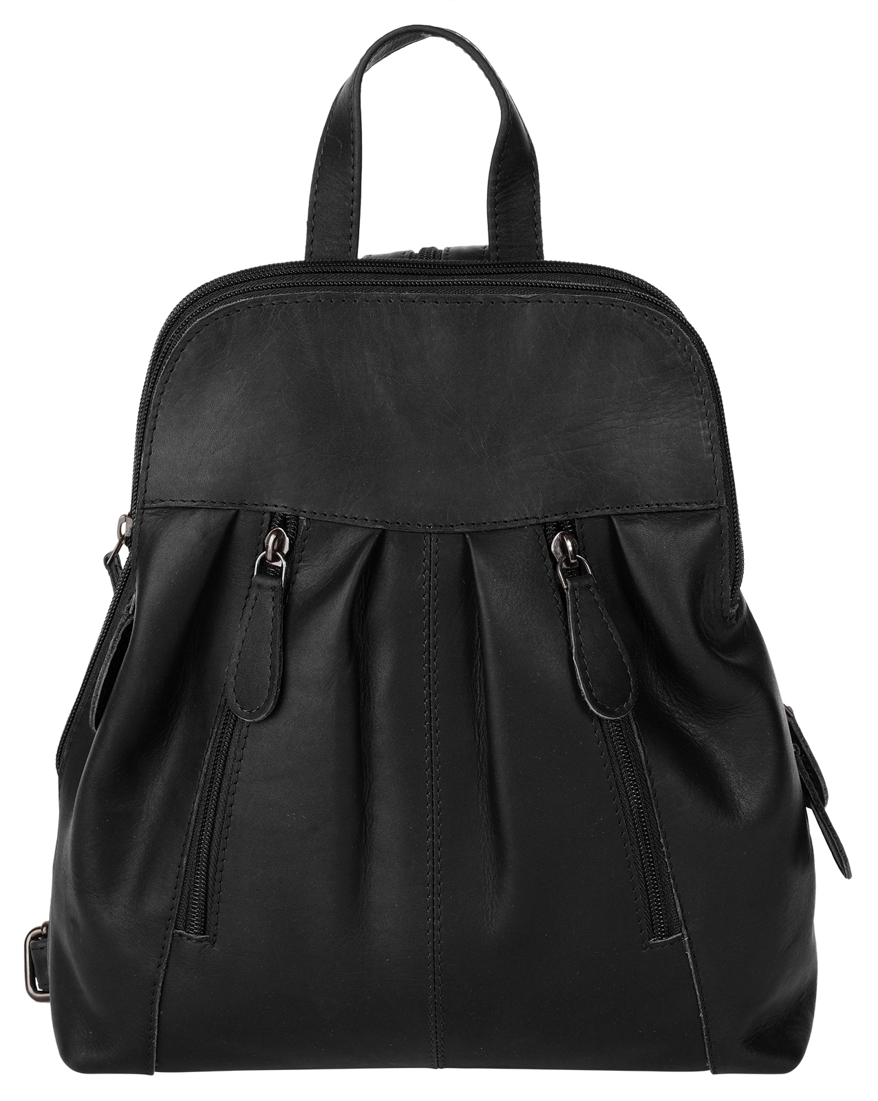 Cluty Cityrucksack, echt Leder