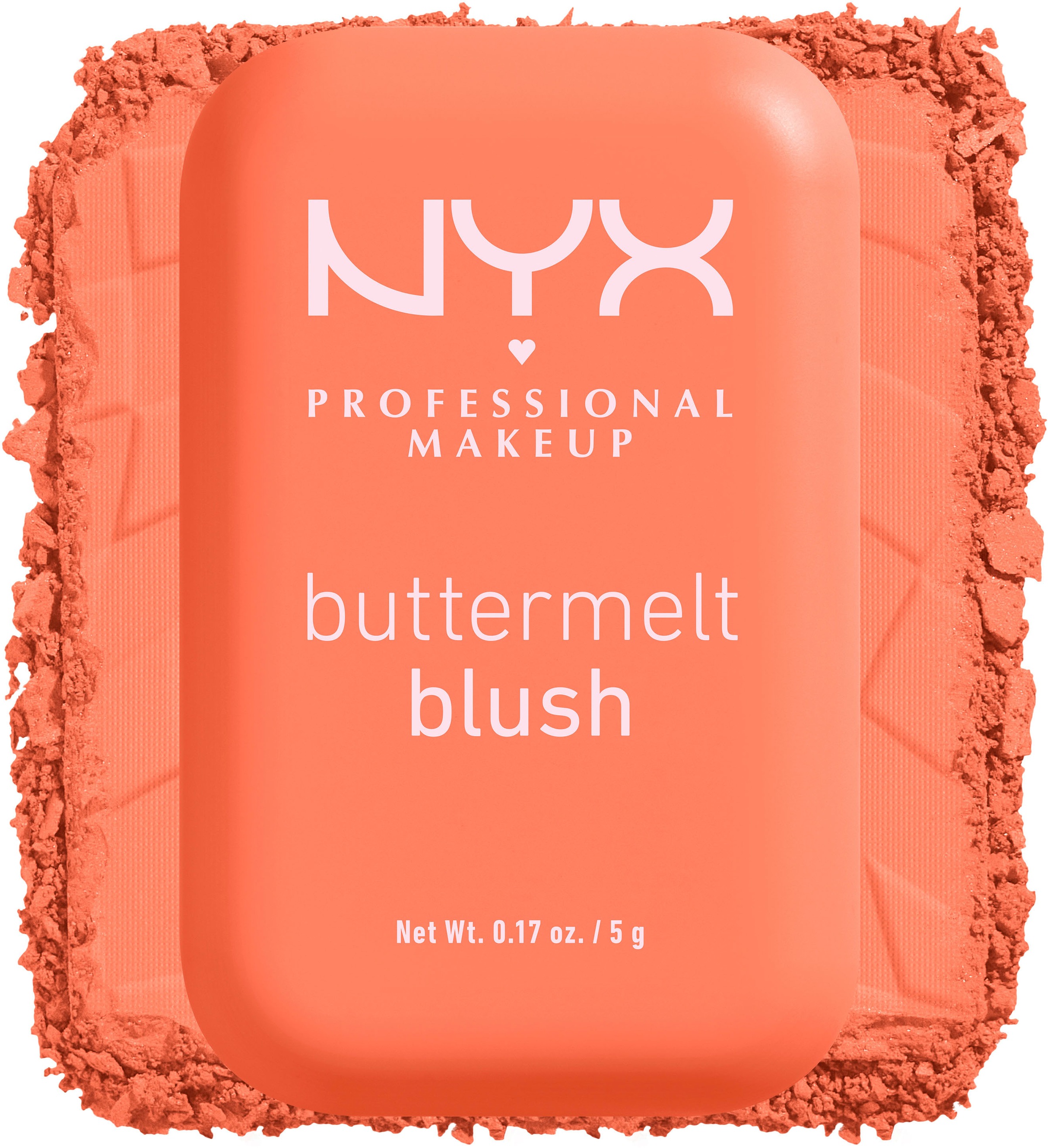 NYX Rouge »Makeup Buttermelt Blush«, Cremige, leichte Textur, variable Deckkraft, pflegende Formel.