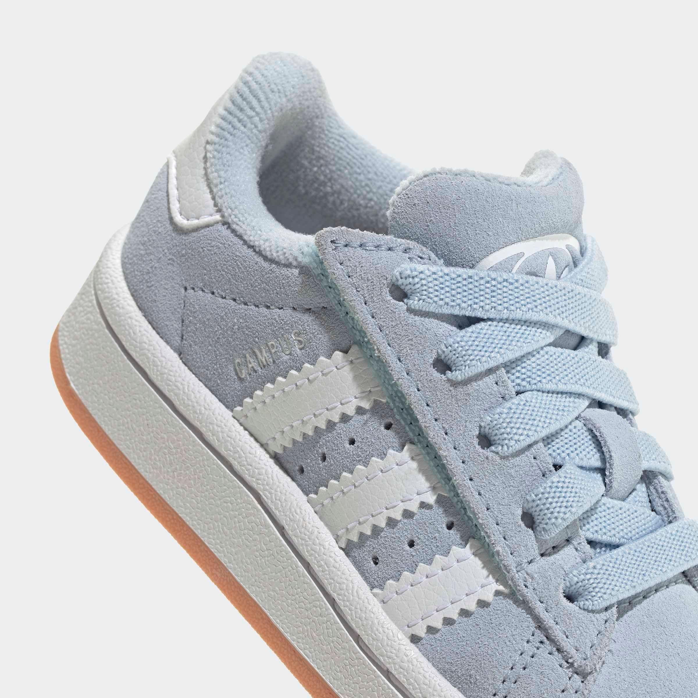 adidas Originals Sneaker »CAMPUS 00S COMFORT CLOSURE ELASTIC LACE KIDS«  für Babys und Kleinkinder aus Leder und Wildleder, mit Gummisohle