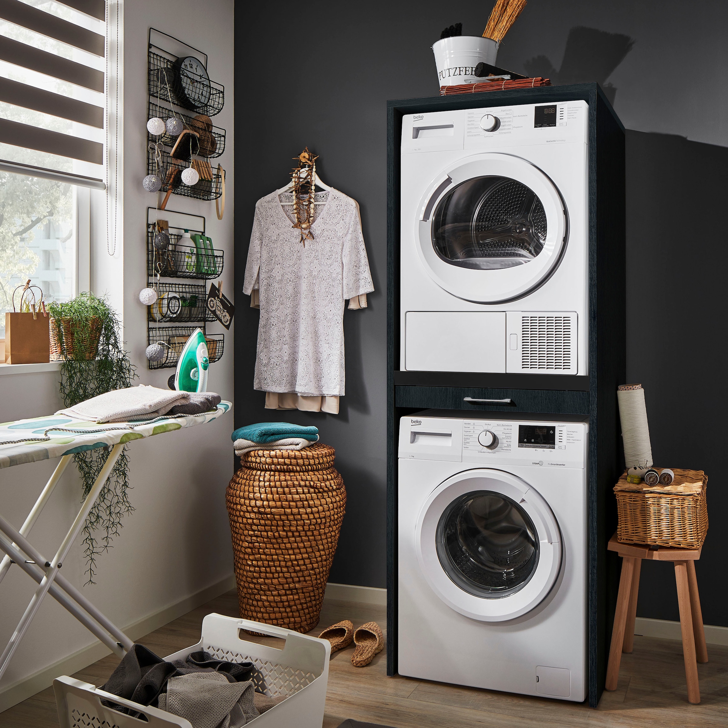 WASHTOWER Waschmaschinenumbauschrank »Washtower« XXL Jahren Garantie 3 mit