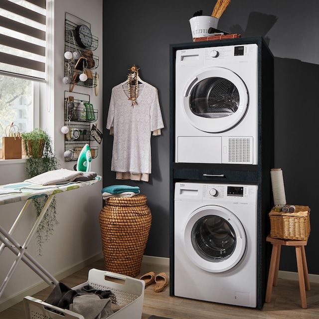 WASHTOWER Waschmaschinenumbauschrank »Washtower« mit 3 Jahren XXL Garantie