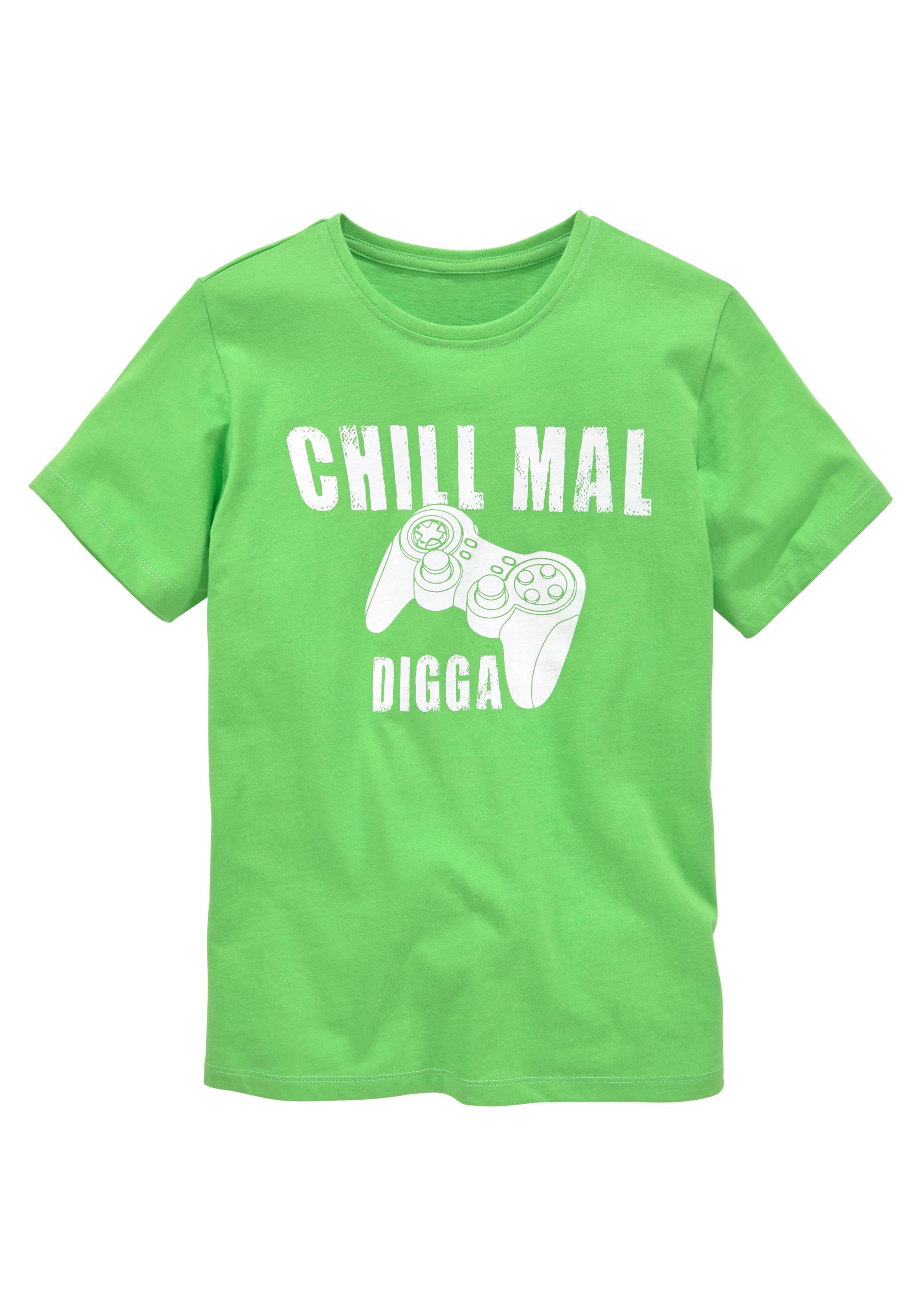KIDSWORLD T-Shirt Spruch »CHILL bei MAL«