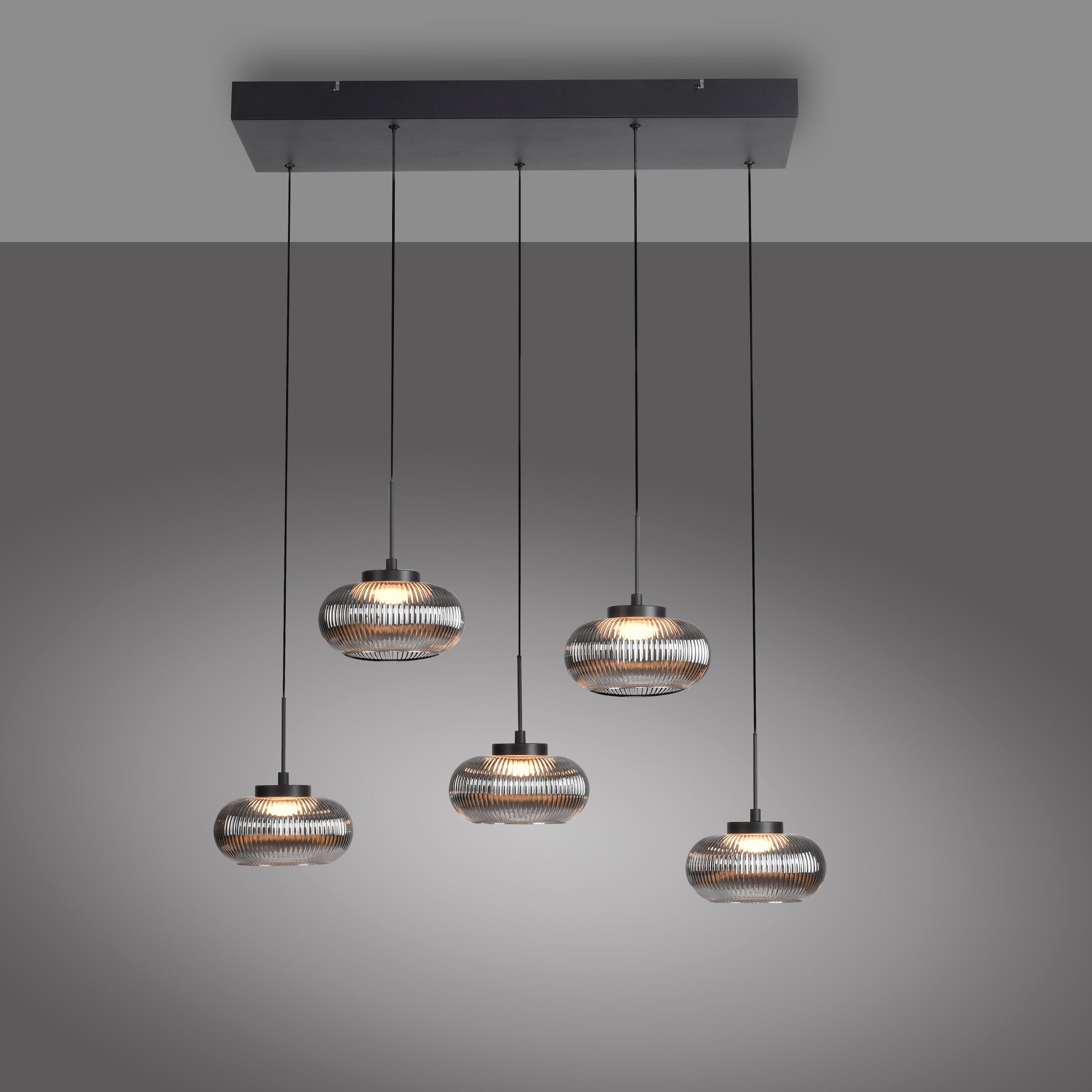 JUST LIGHT Pendelleuchte »NOCTIS« LED-Board 1 Stk. Warmweiß