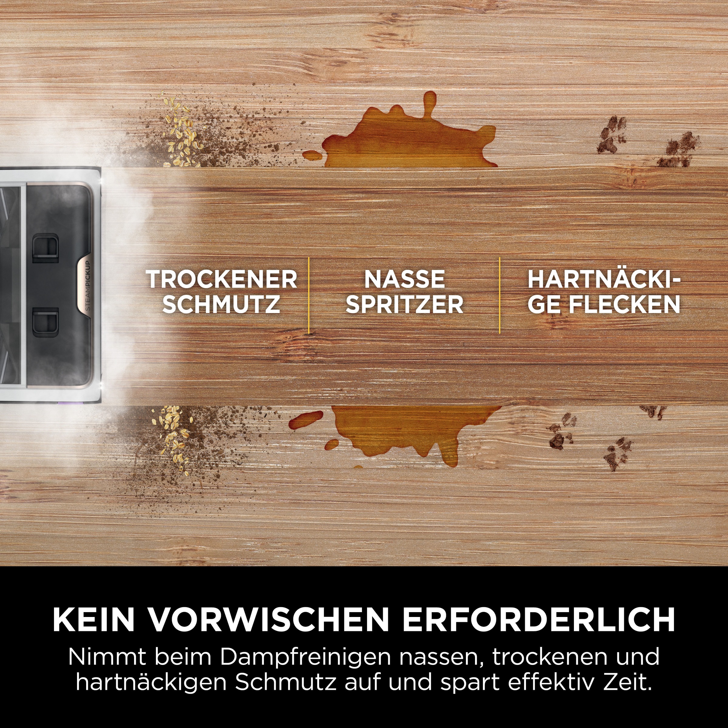 Shark Dampfreiniger »SteamPickUp SD200EU«