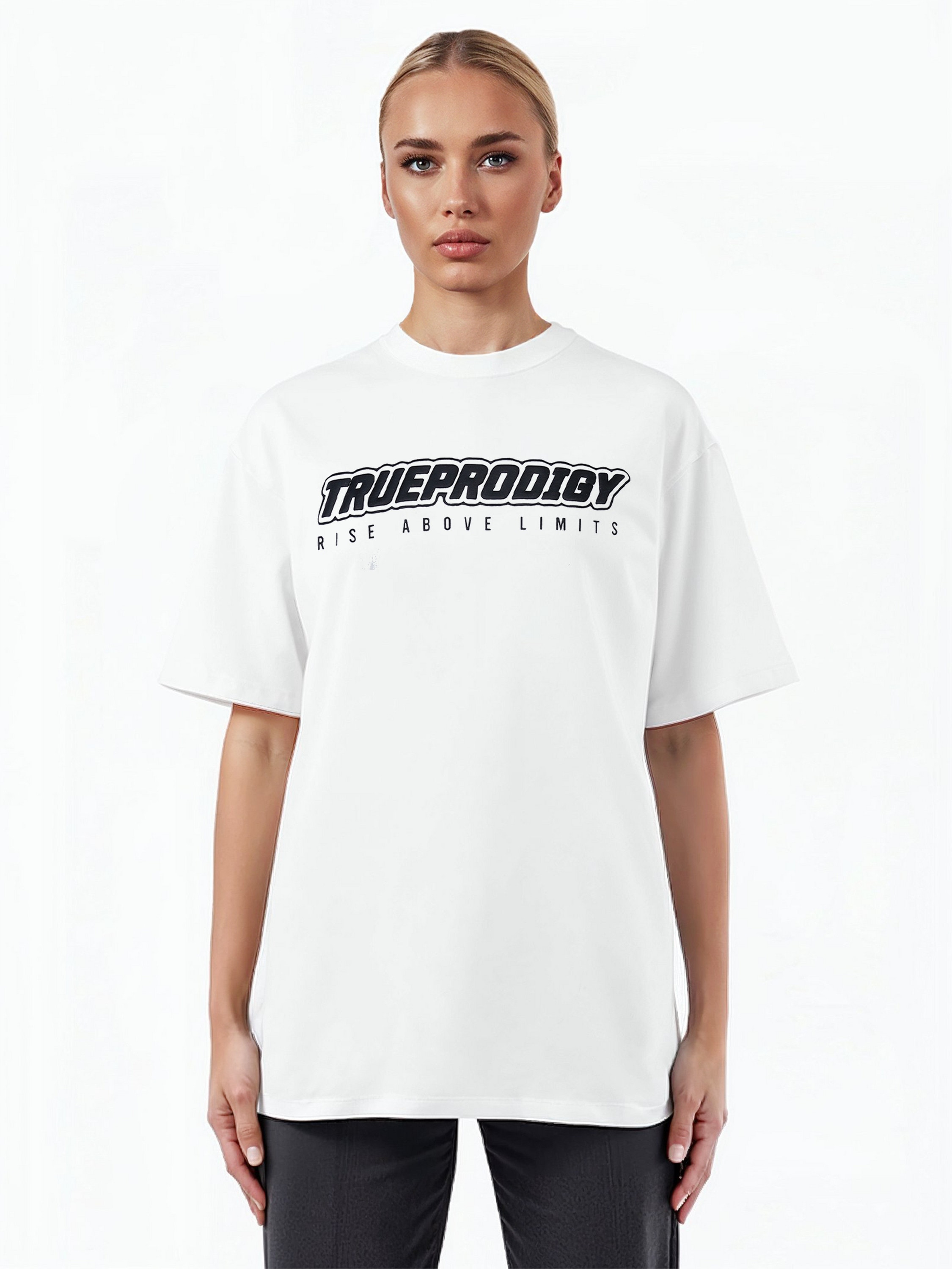 trueprodigy Oversize-Shirt »Toni F Logo Print Oversized Rundhals«