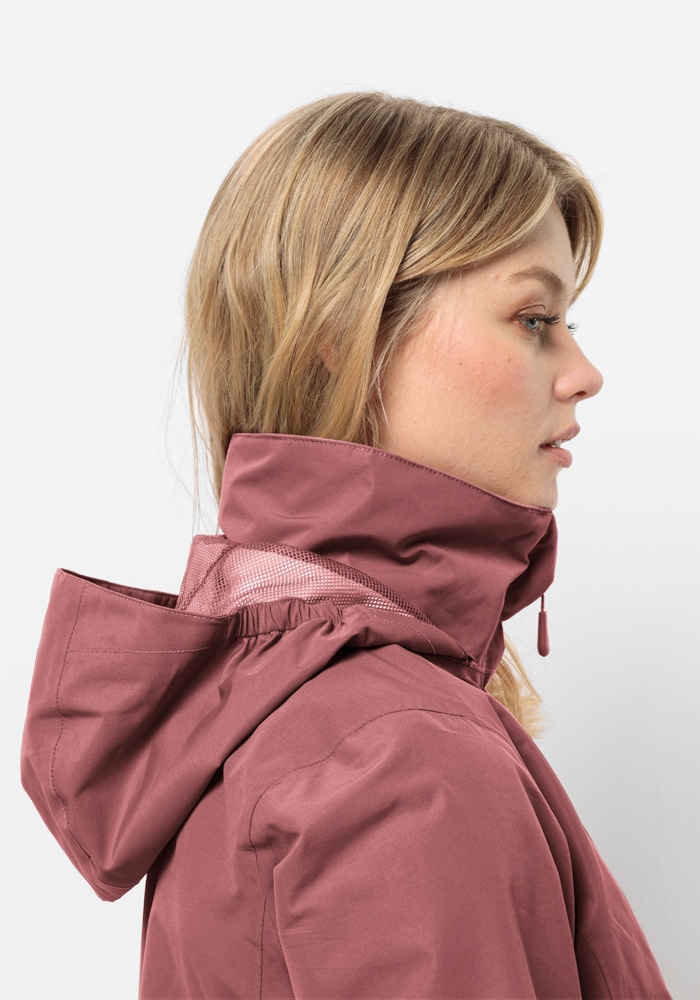 Jack Wolfskin Outdoorjacke »STORMY POINT 2L JKT W«, mit Kapuze