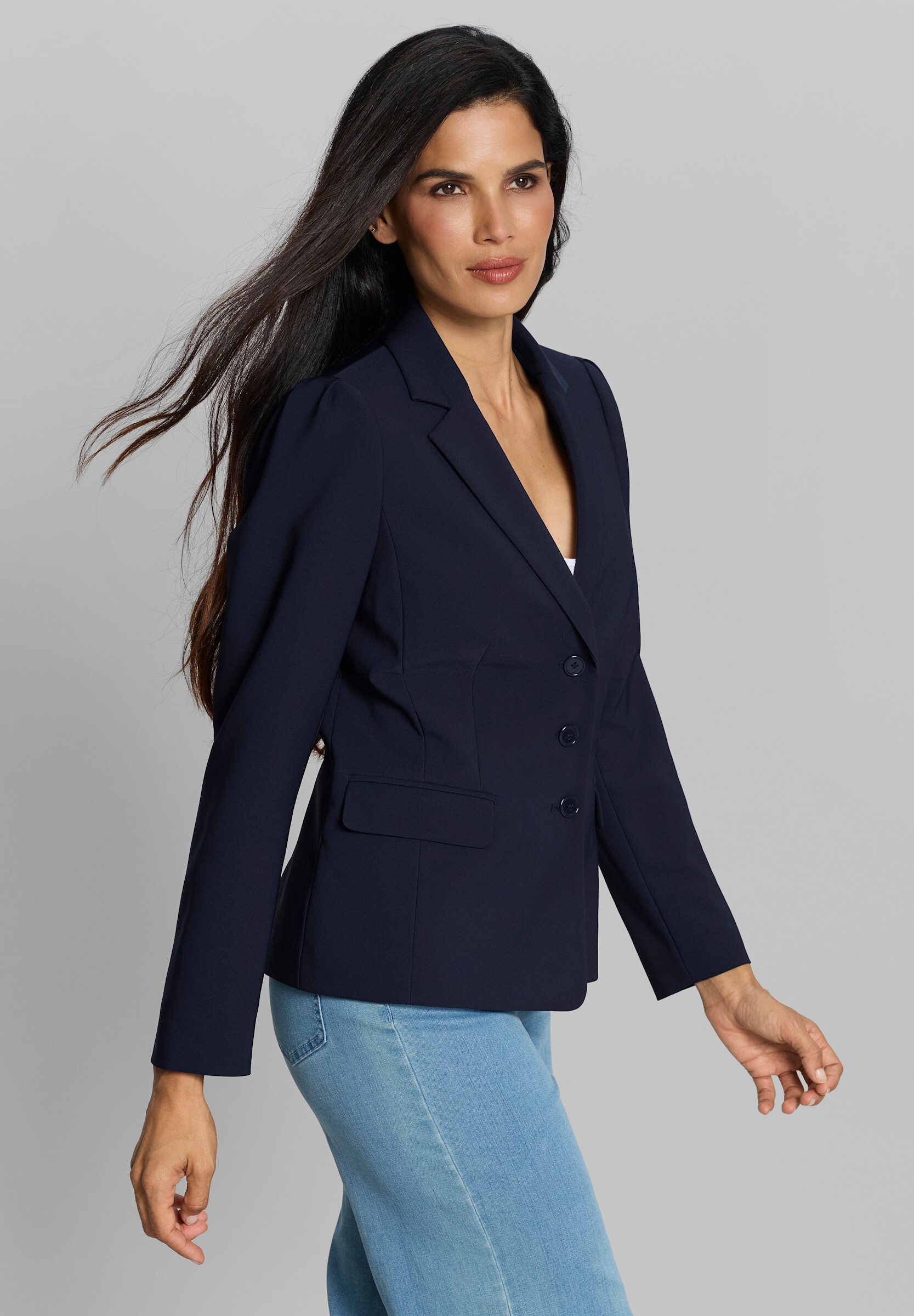 heine Kurzblazer »Blazer Blazer mit dezenten Puffärmeln«
