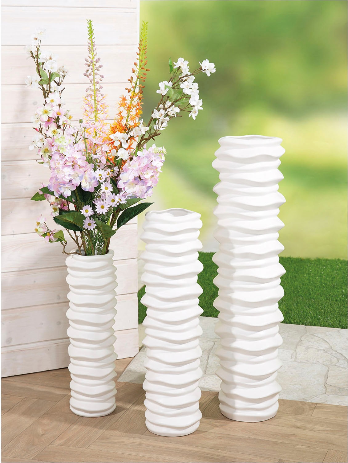 Casablanca by Gilde Bodenvase "Bodenvase "Rillo""