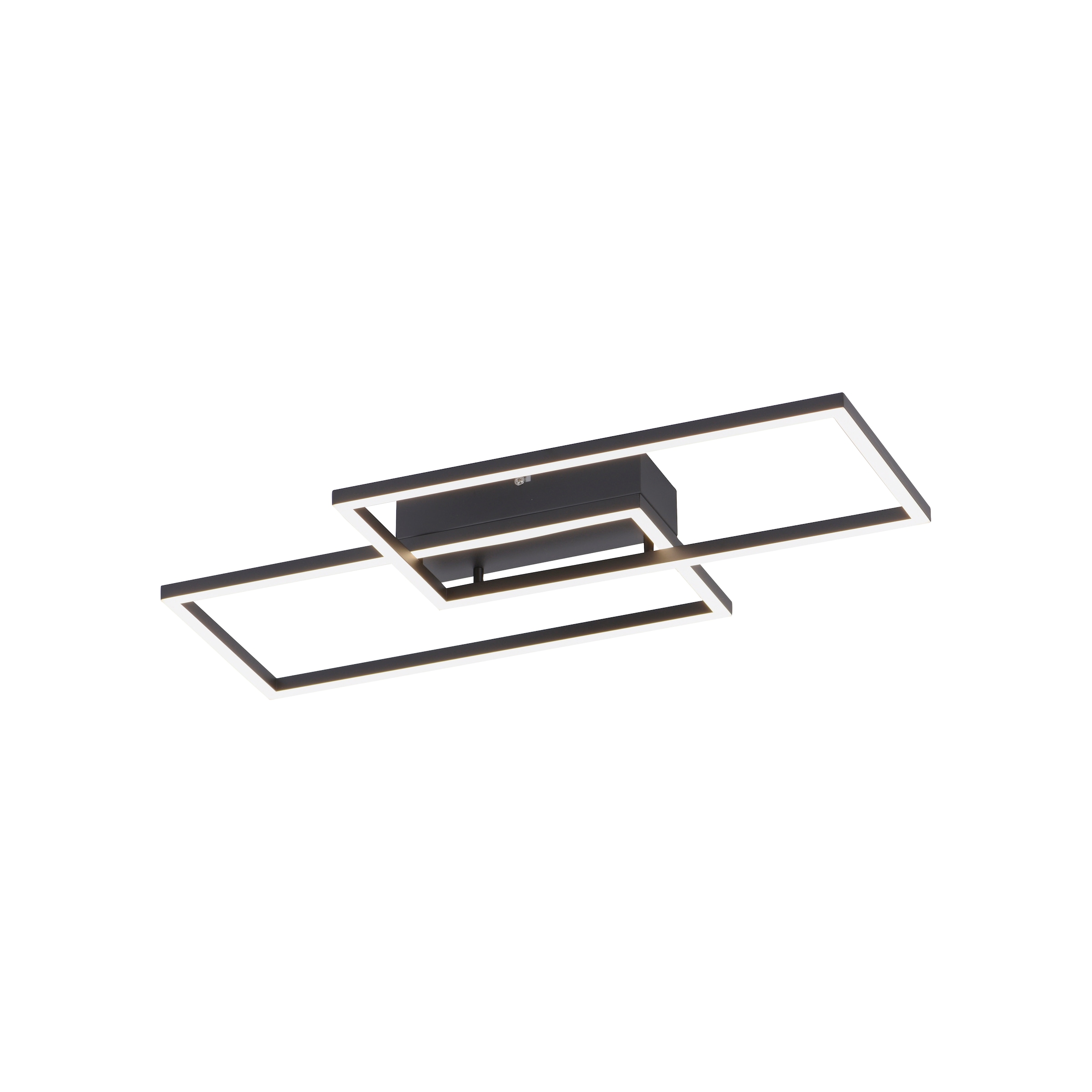 JUST LIGHT LED Deckenleuchte »IVEN«, 2 flammig, Leuchtmittel LED-Board | LED fest integriert, dimmbar über Fernbedienung
