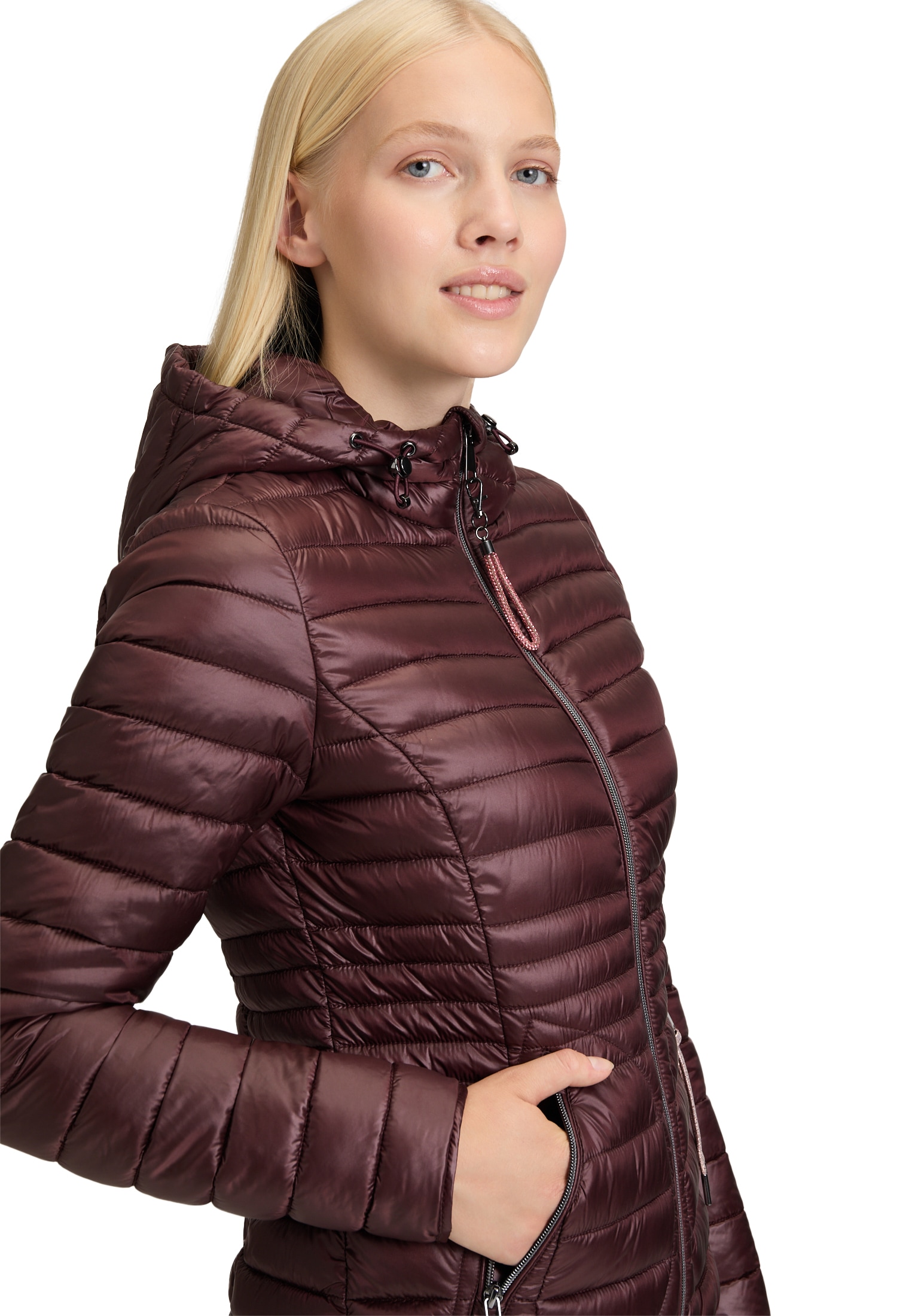 Cartoon Steppjacke »Steppjacke mit Reißverschlusstaschen«