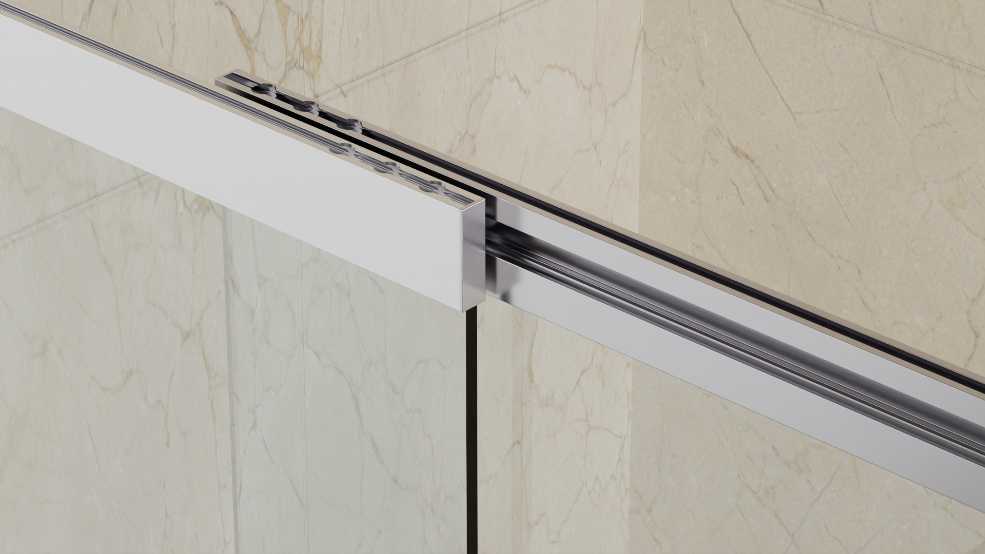 welltime Badewannenaufsatz »Slider« 2 Stk. tlg. Badewannenaufsatz mit Schiebetür