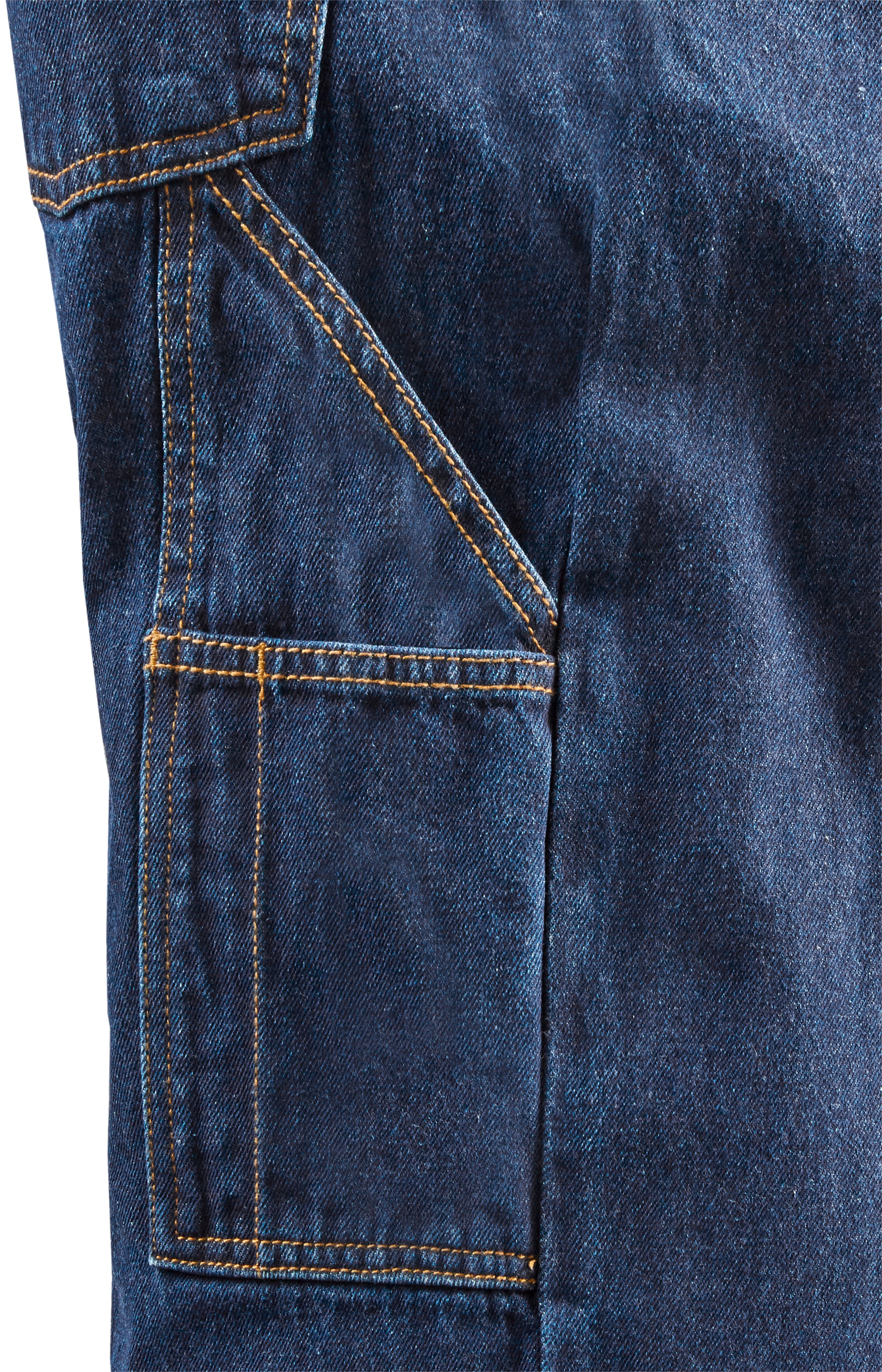 Jeans«, fit), 100% Northern strapazierfähig comfort Baumwolle, (aus Latzhose Taschen, langlebig Jeansstoff, bei mit »Worker Country robuster ♕ dehnbarem 11 und Bund,